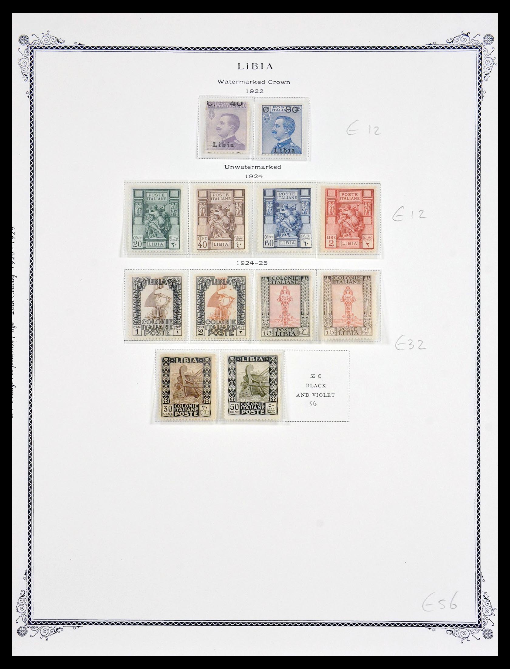 29645 004 - 29645 Italian Lybia 1912-1925.