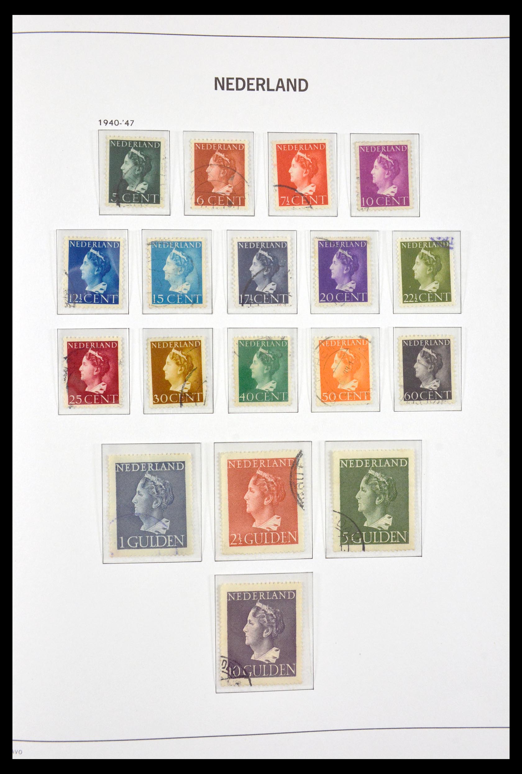 29646 024 - 29646 Netherlands 1852-1944.