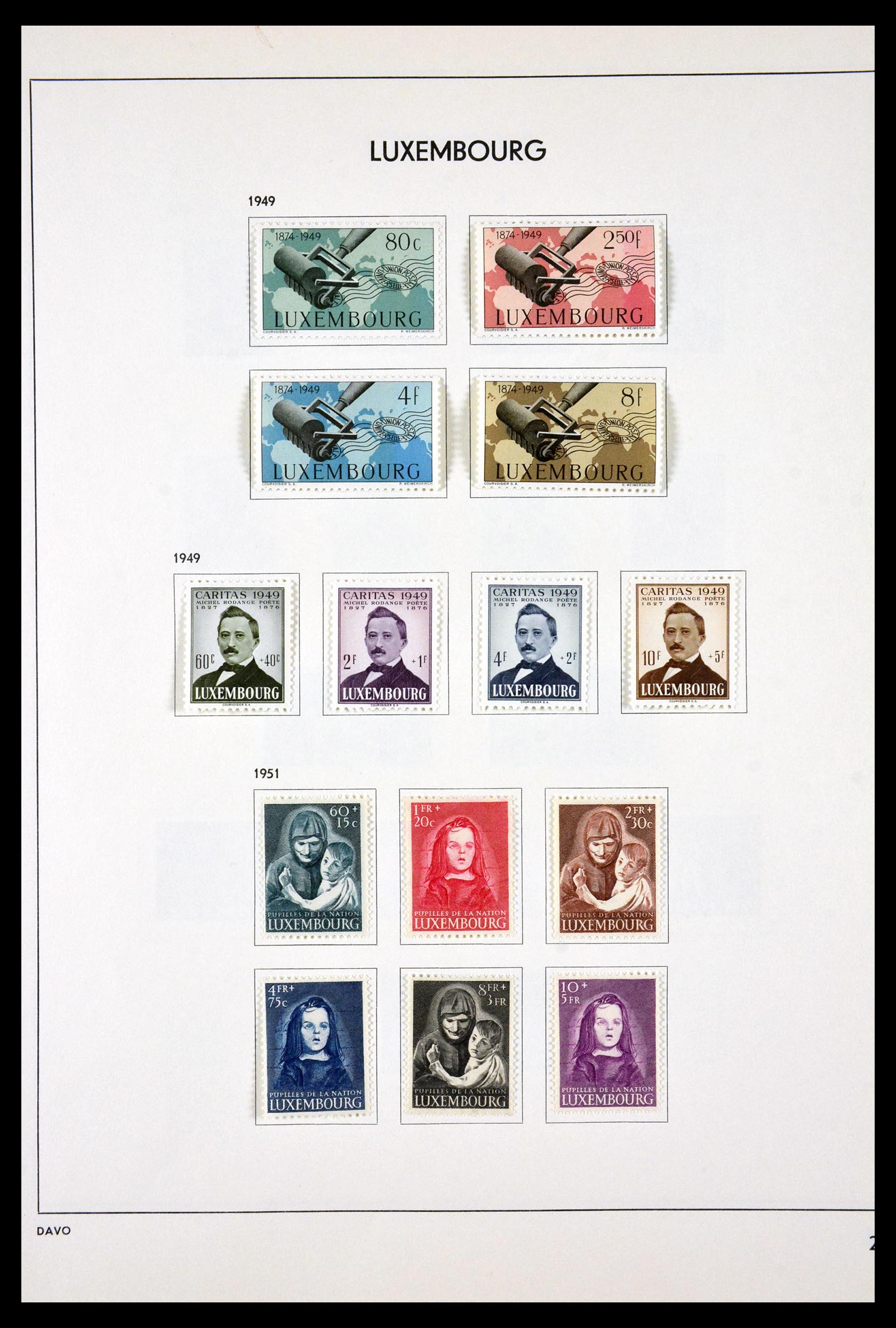 29652 030 - 29652 Luxembourg 1852-2011.