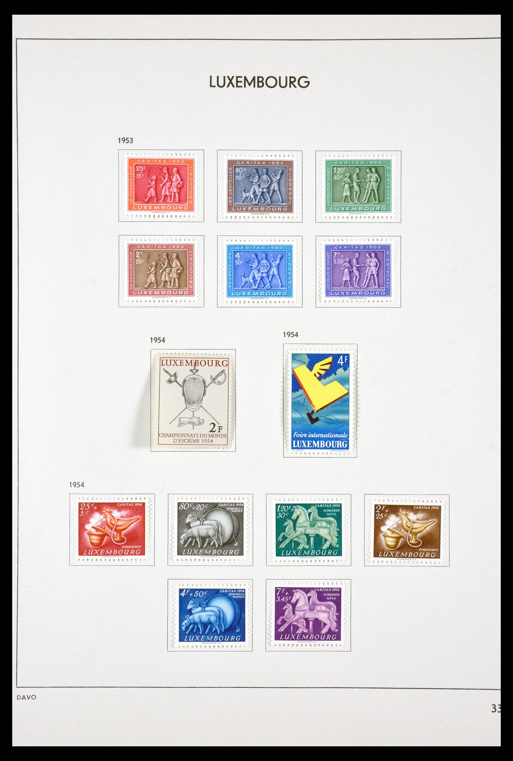 29652 034 - 29652 Luxembourg 1852-2011.