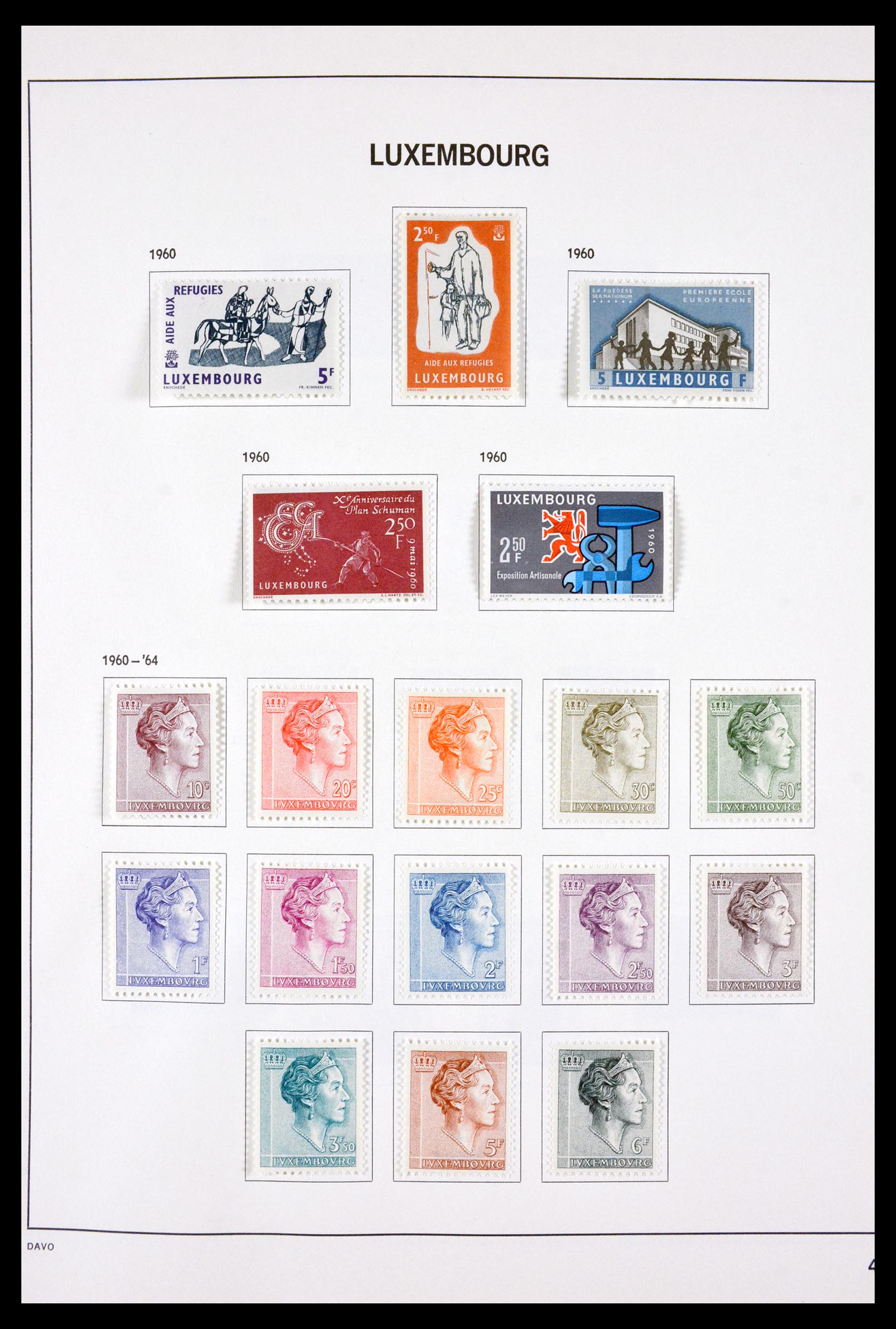 29652 042 - 29652 Luxembourg 1852-2011.
