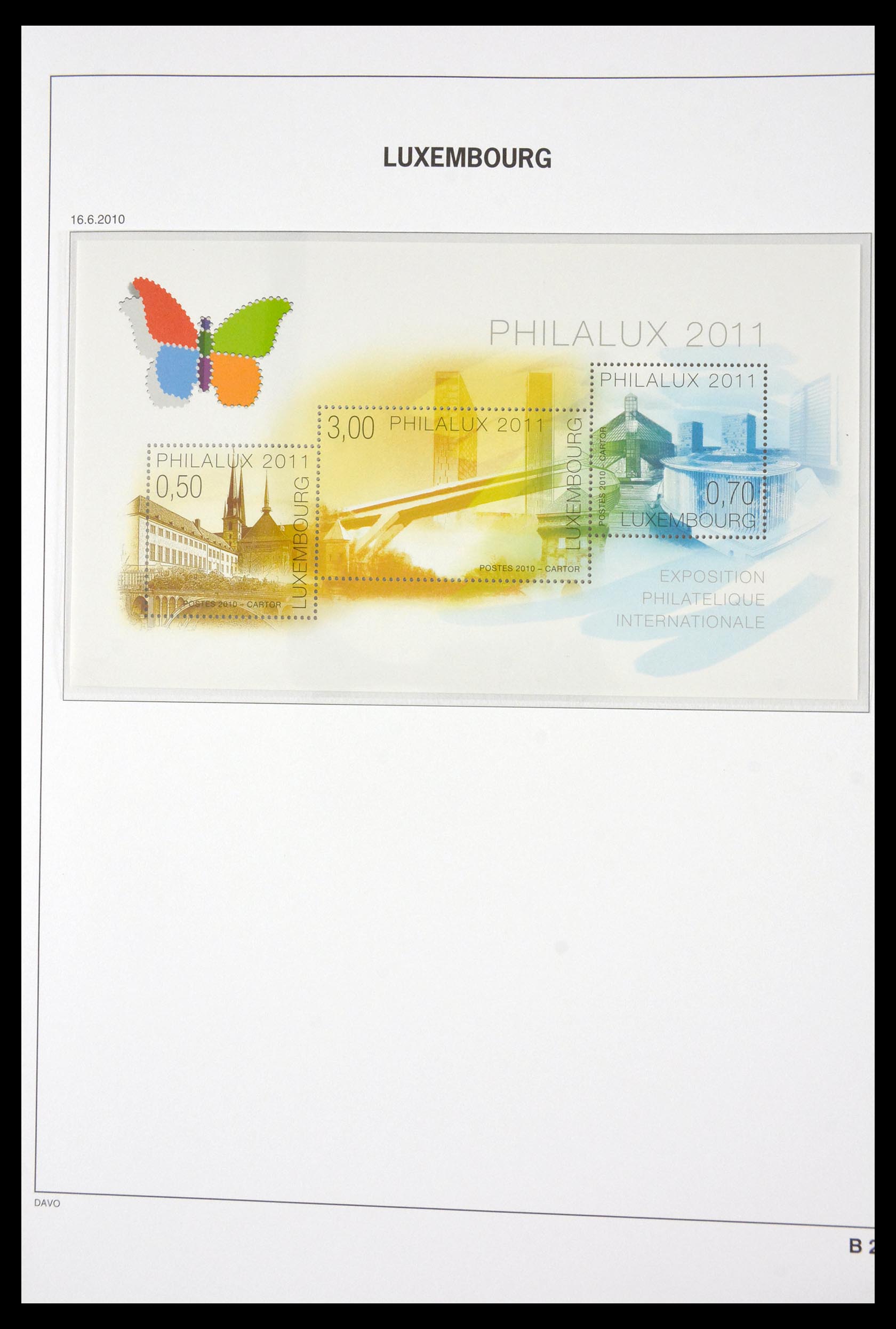 29652 192 - 29652 Luxembourg 1852-2011.