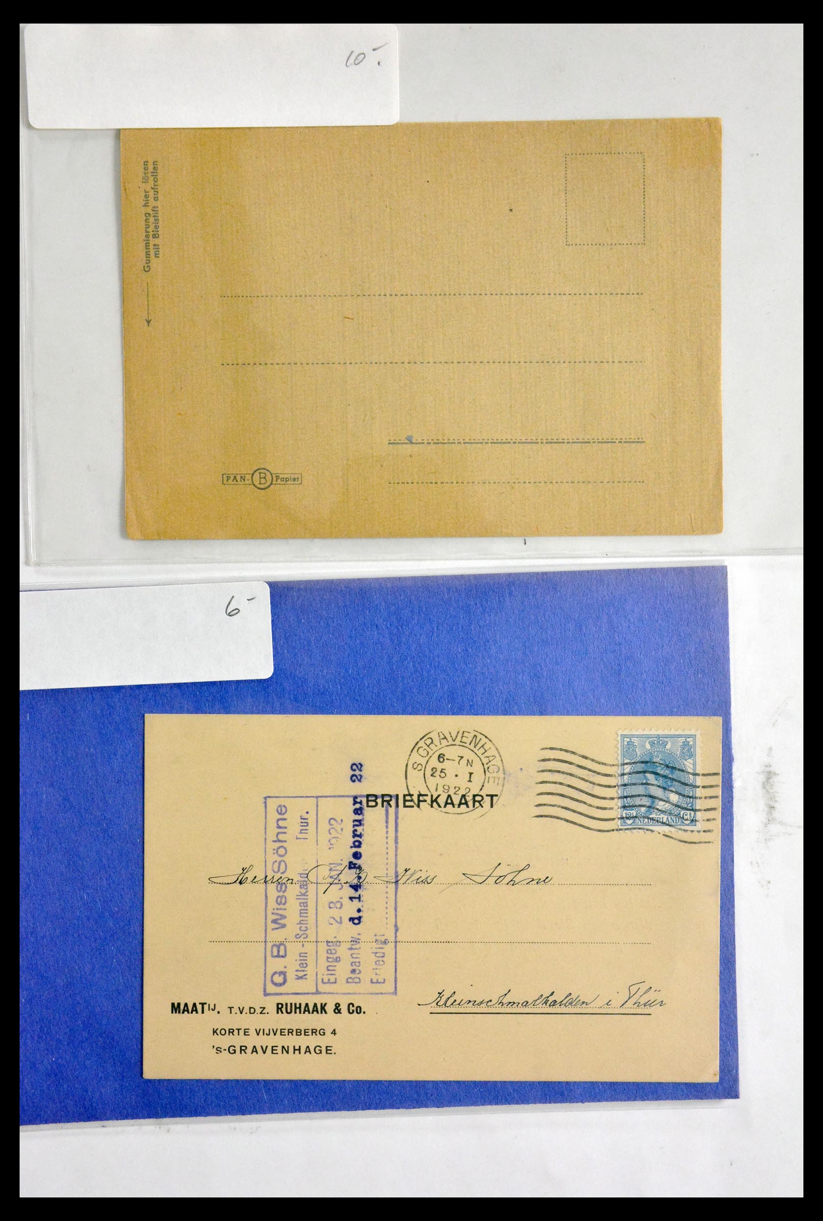29655 030 - 29655 Nederland brieven ca. 1880-1950.