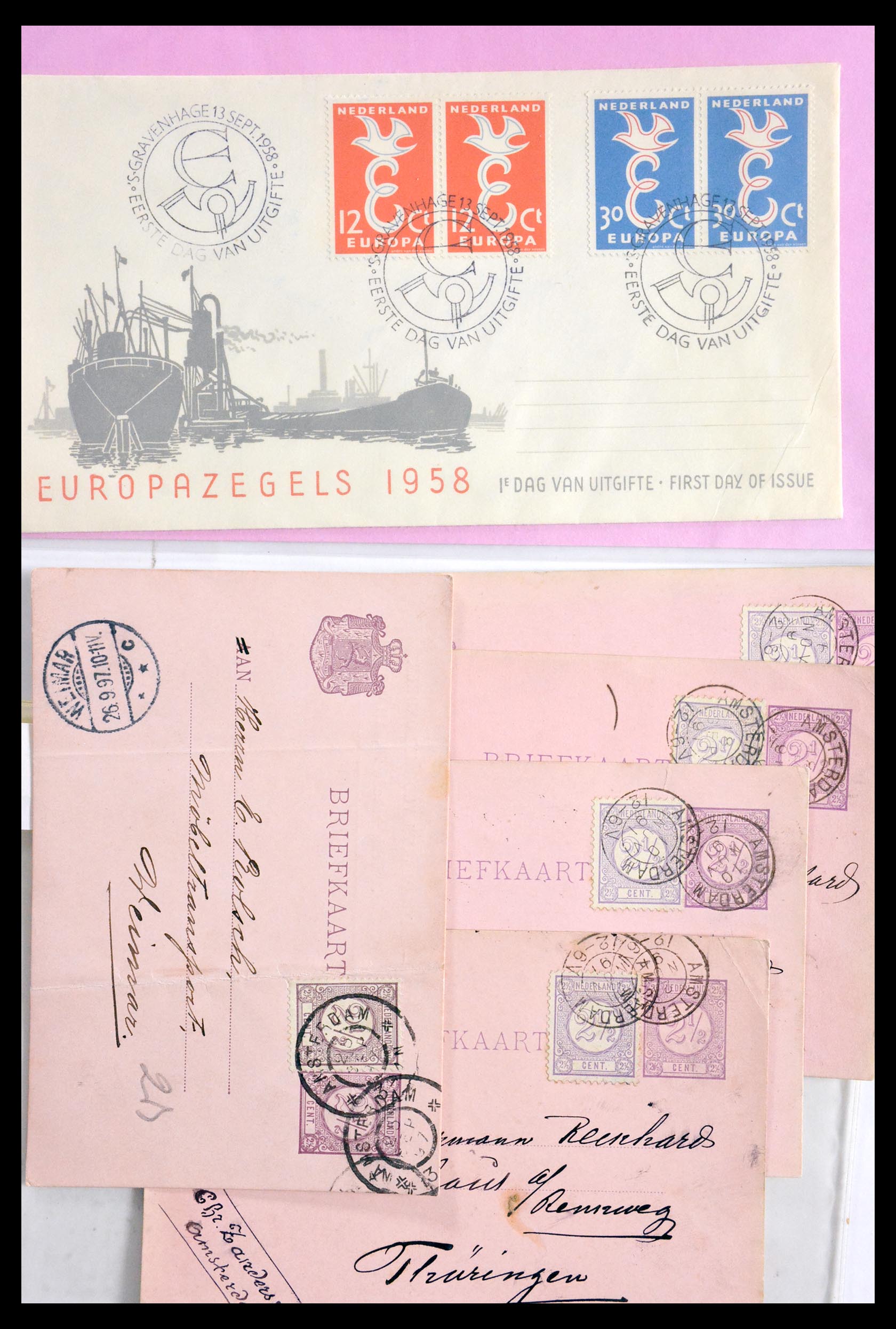 29655 031 - 29655 Nederland brieven ca. 1880-1950.