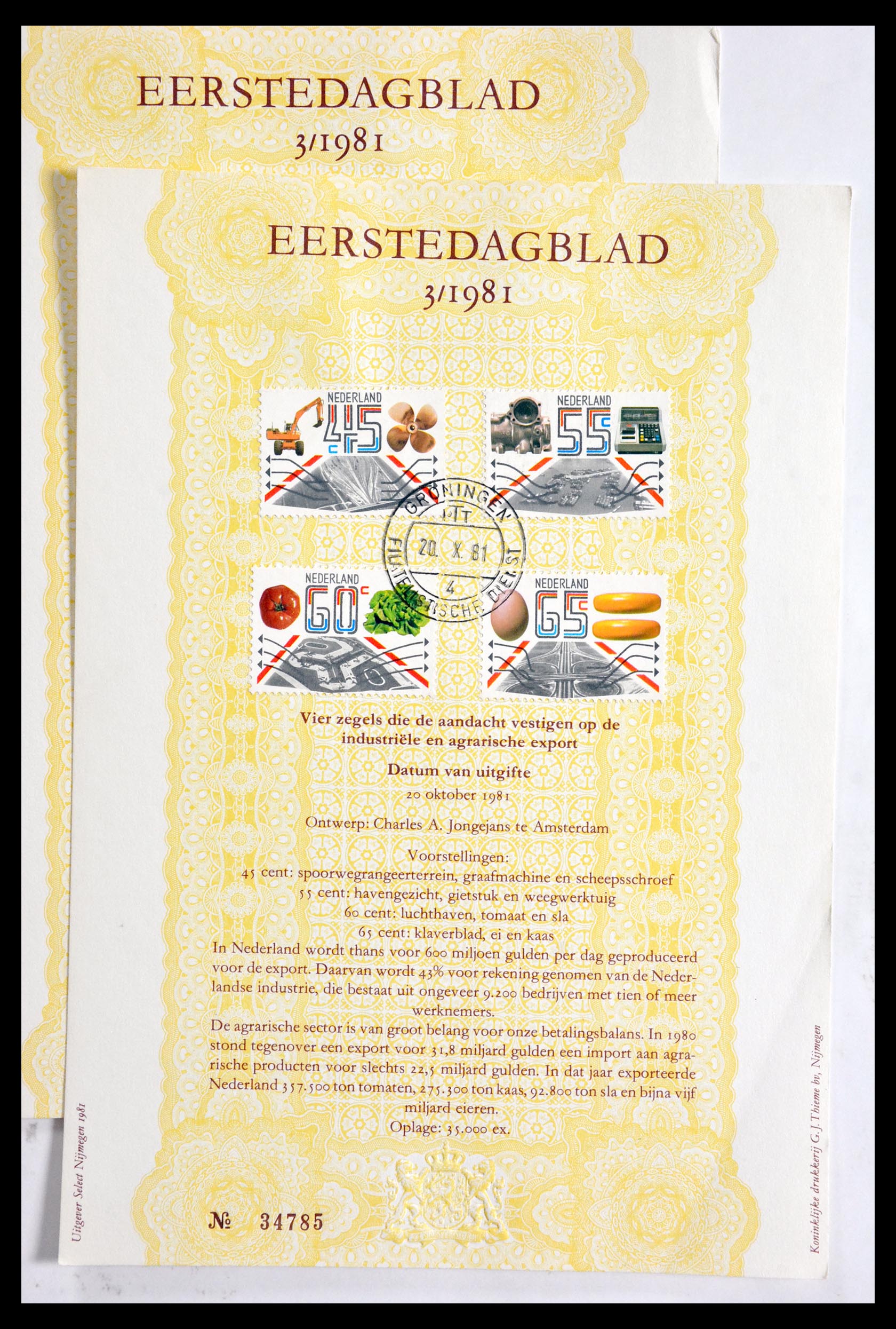 29655 036 - 29655 Nederland brieven ca. 1880-1950.