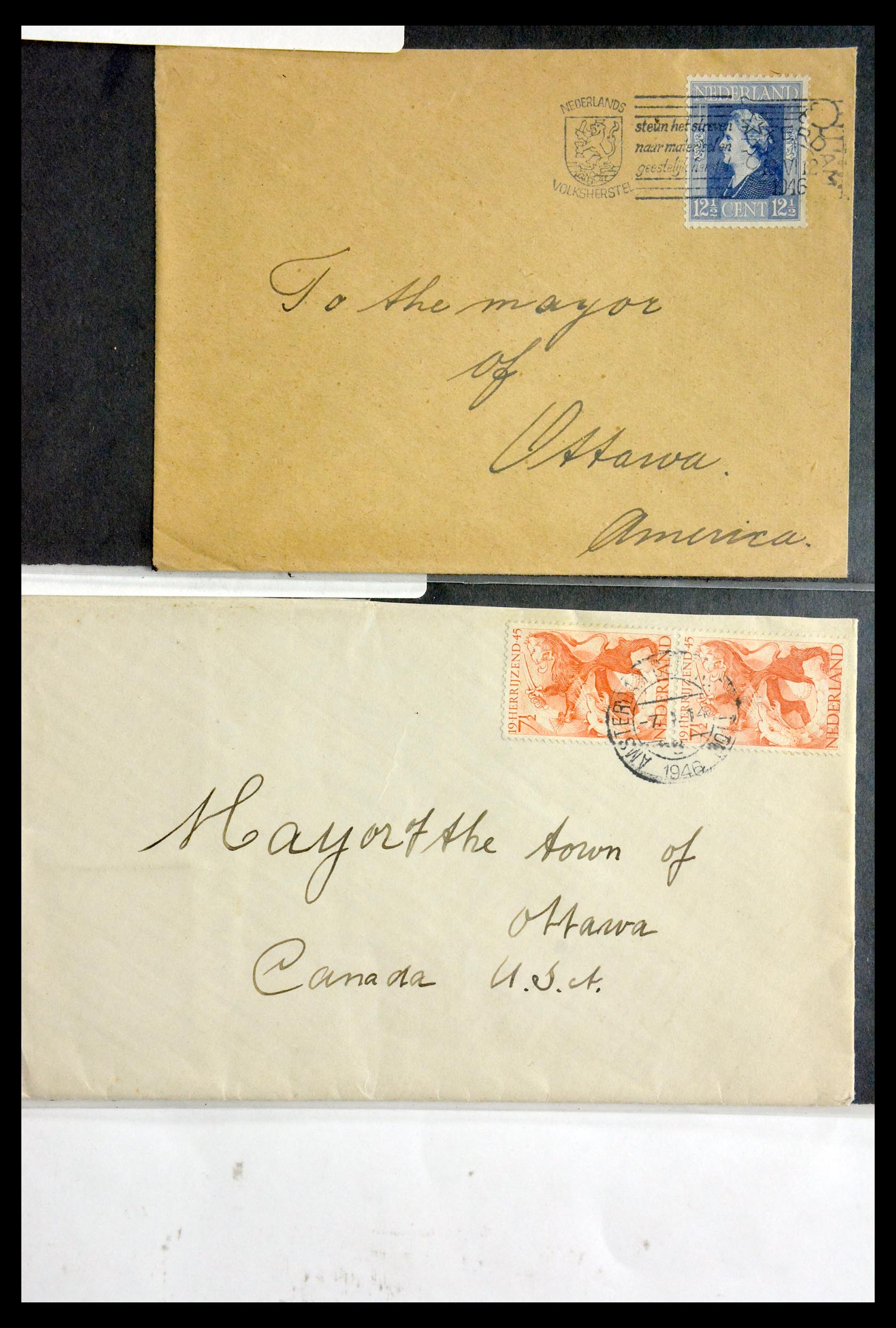 29655 039 - 29655 Nederland brieven ca. 1880-1950.