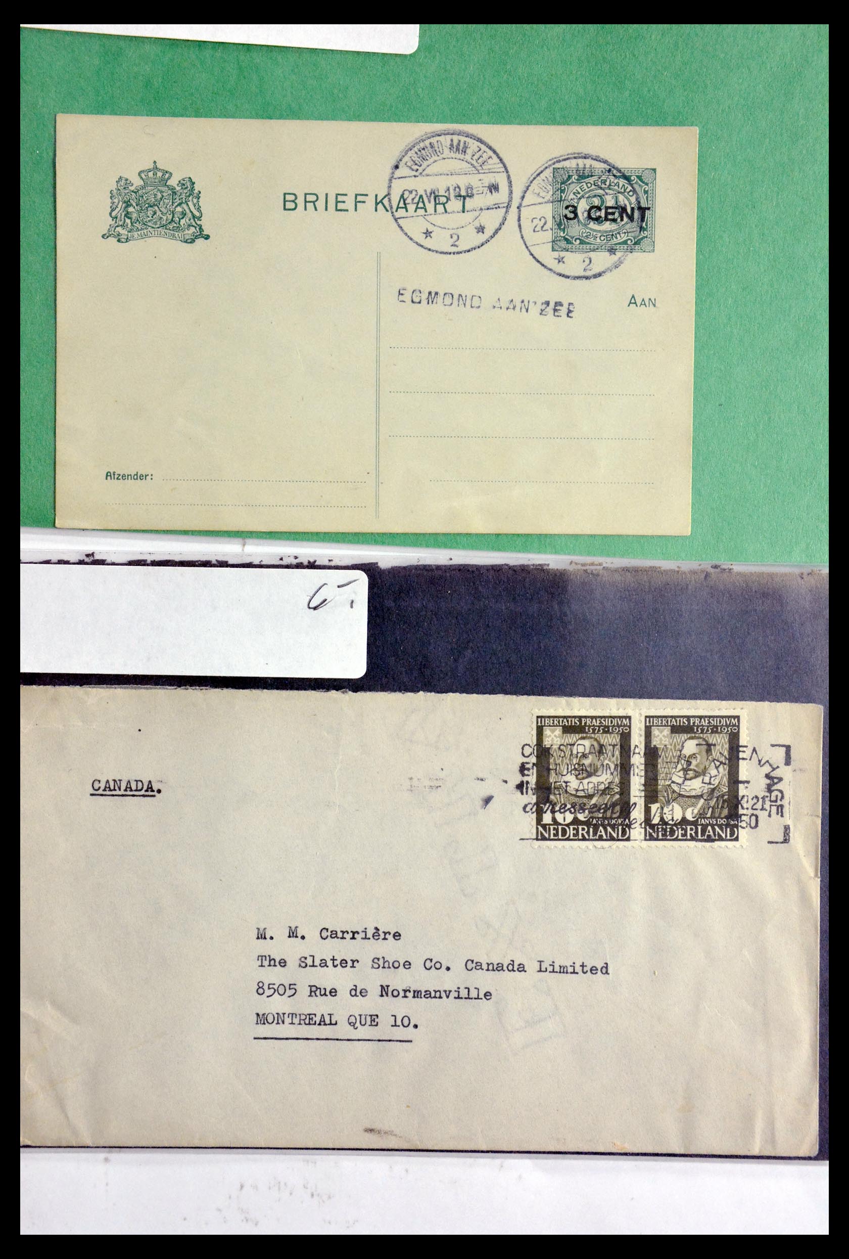 29655 043 - 29655 Nederland brieven ca. 1880-1950.