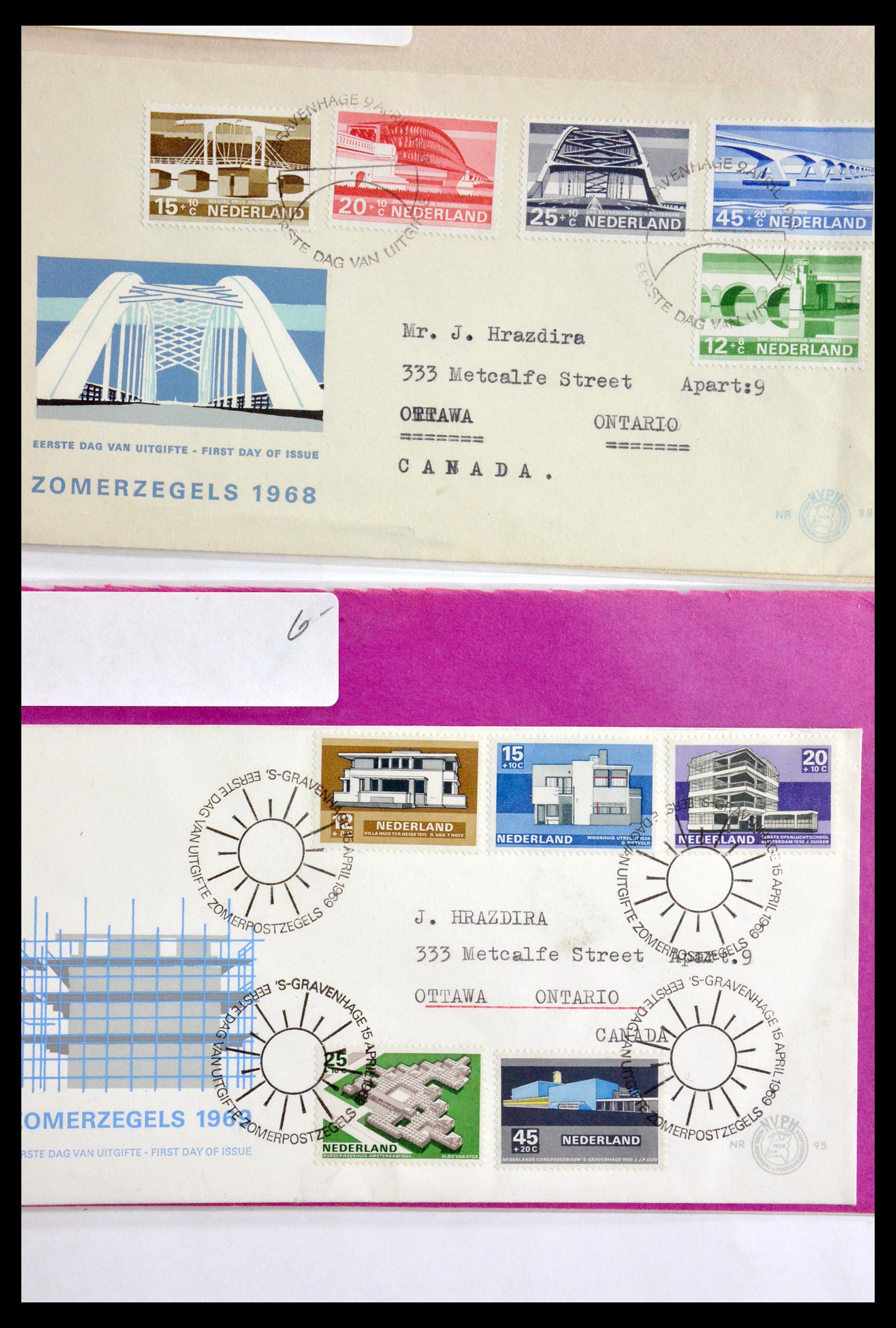 29655 050 - 29655 Netherlands covers ca. 1880-1950.