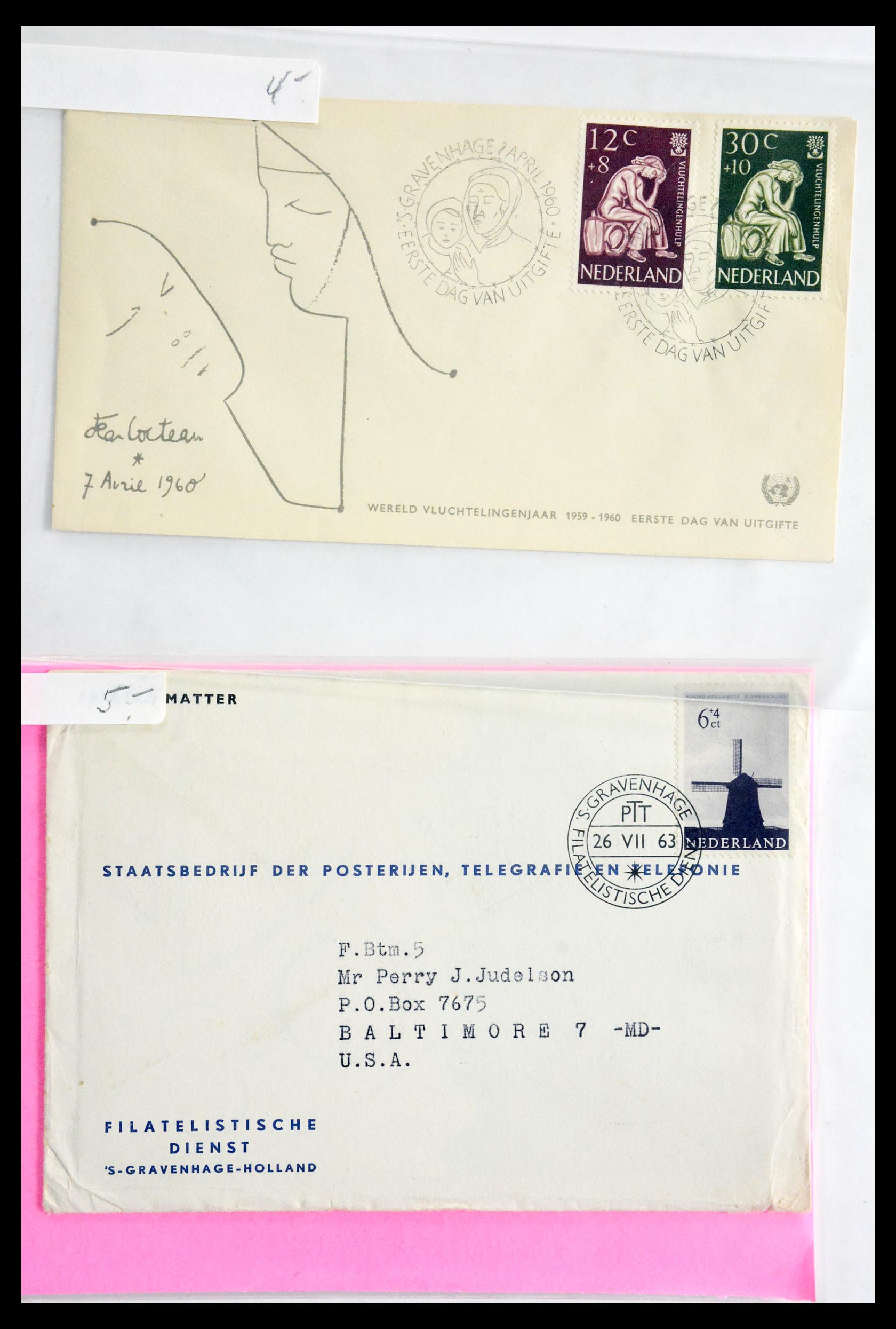 29655 057 - 29655 Nederland brieven ca. 1880-1950.