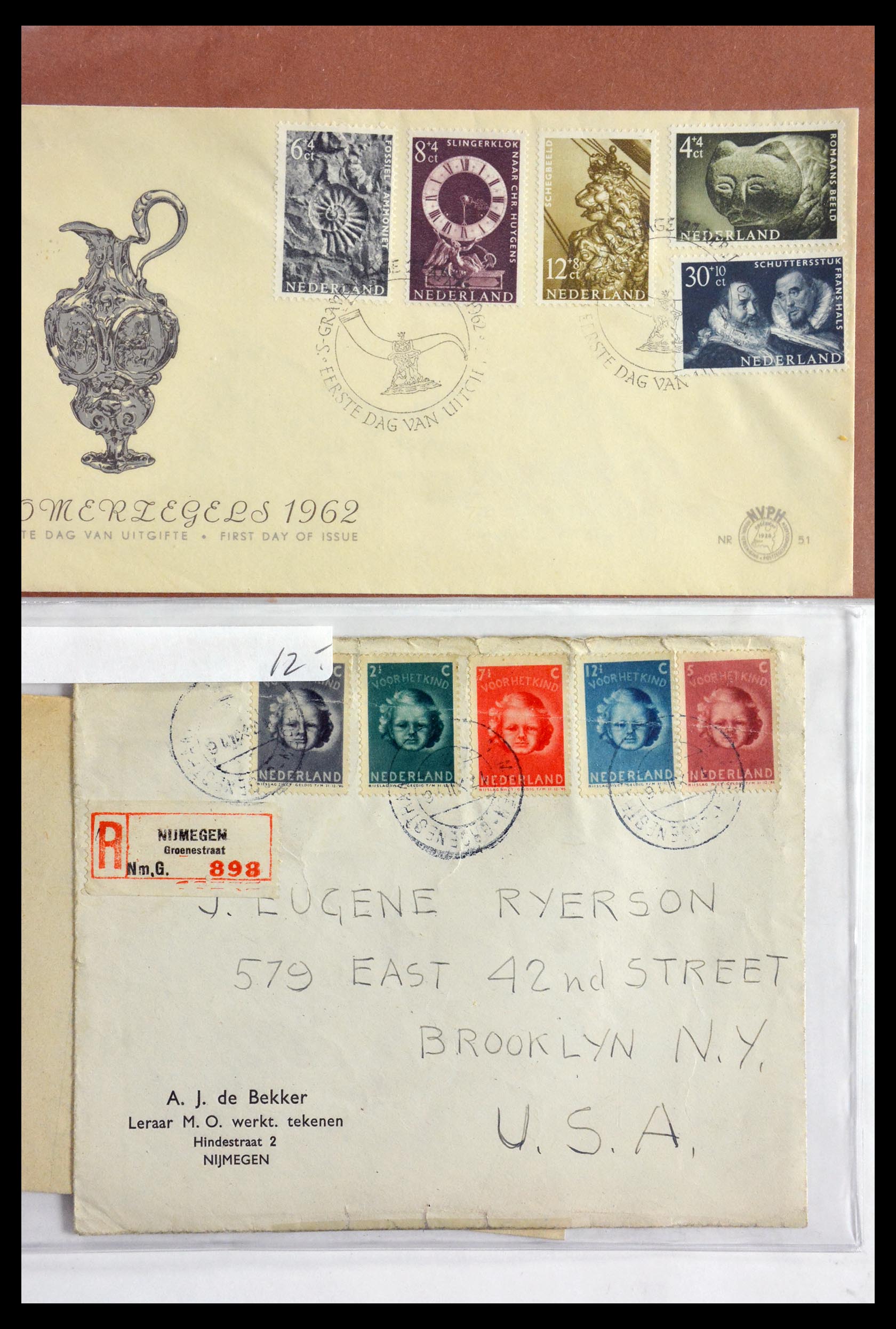 29655 082 - 29655 Netherlands covers ca. 1880-1950.