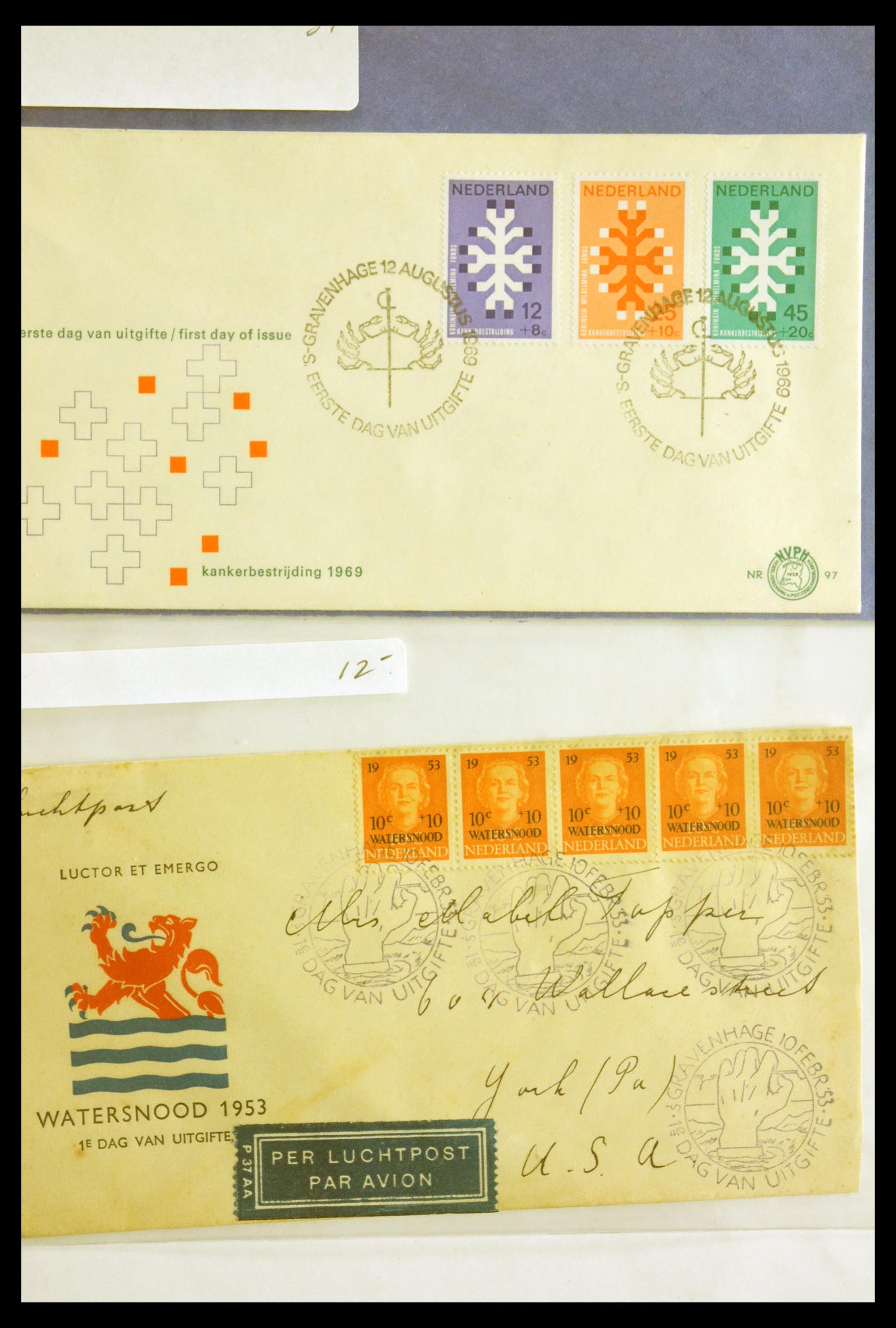 29655 085 - 29655 Netherlands covers ca. 1880-1950.
