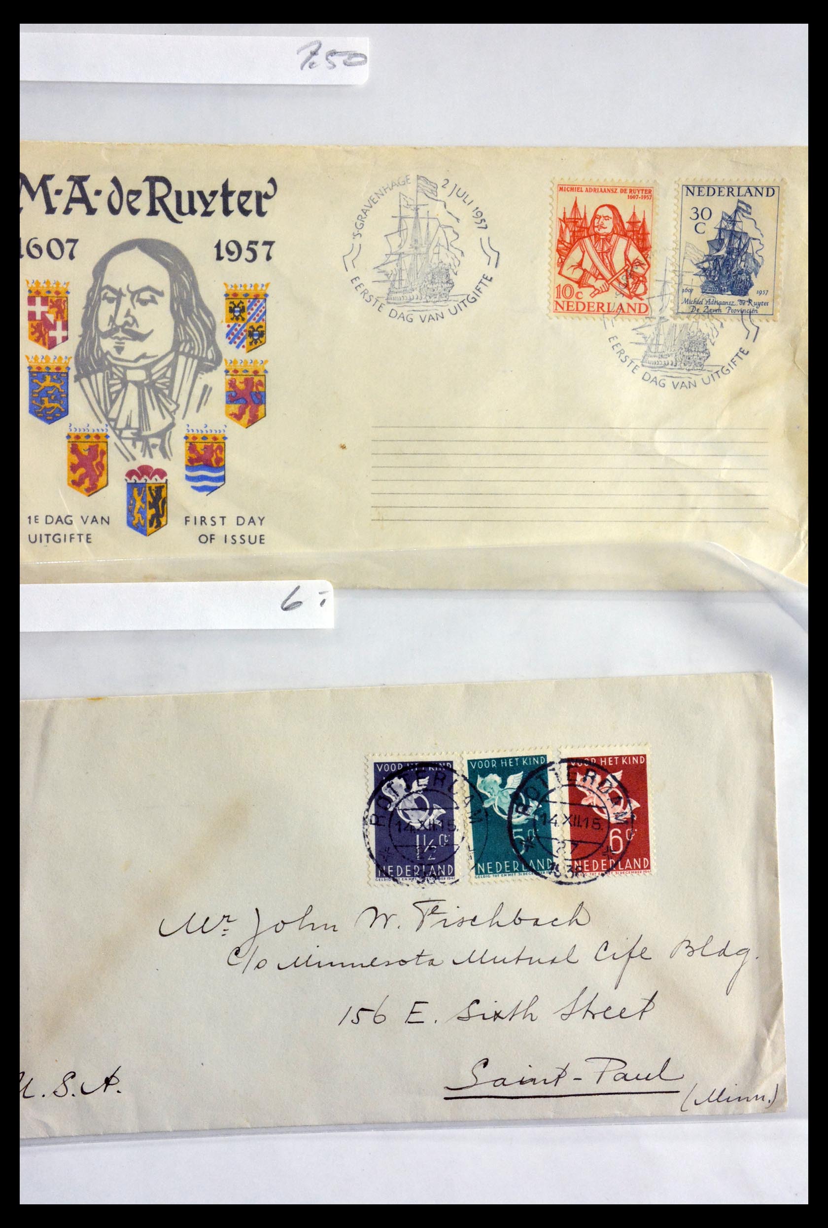 29655 087 - 29655 Netherlands covers ca. 1880-1950.