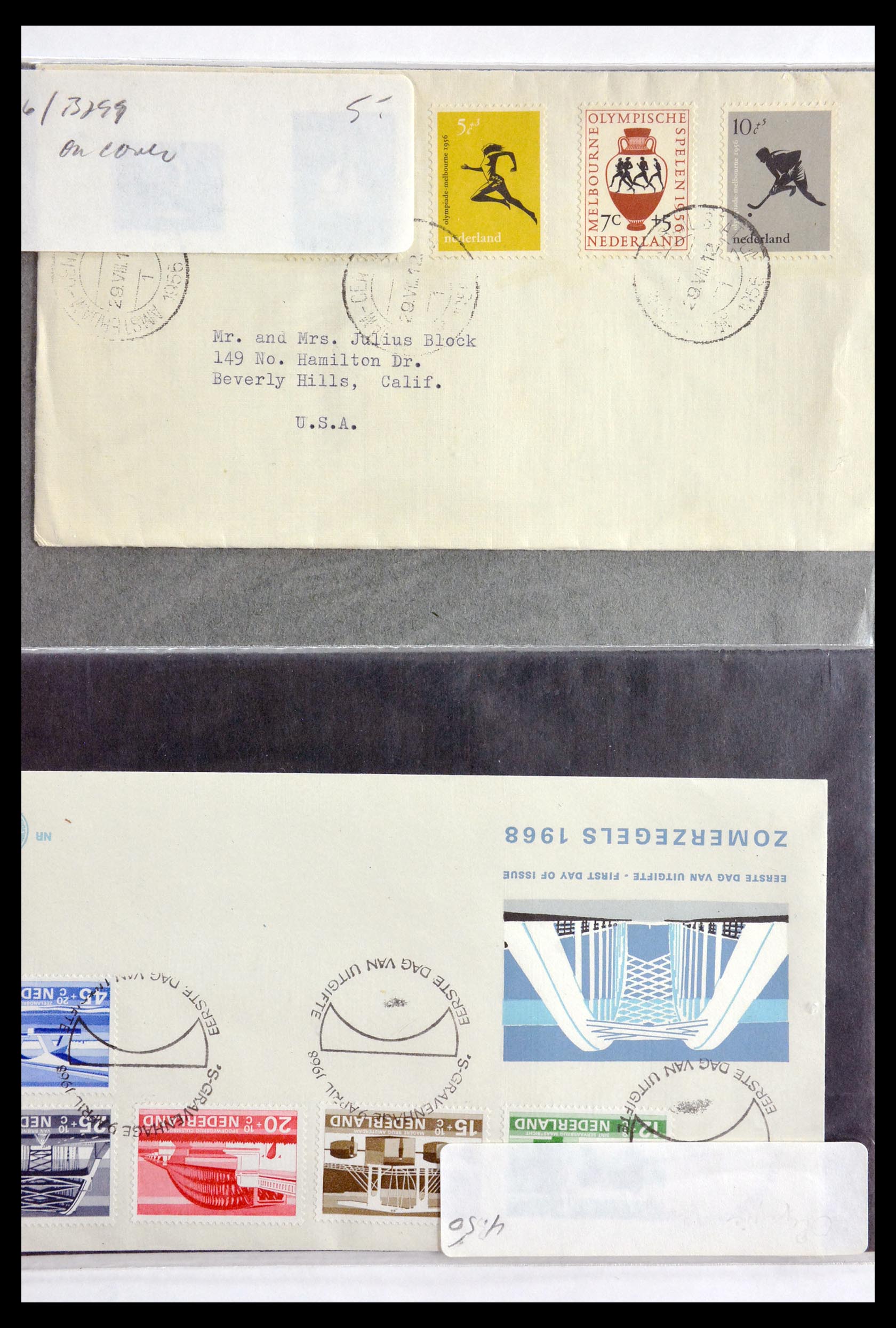 29655 094 - 29655 Netherlands covers ca. 1880-1950.
