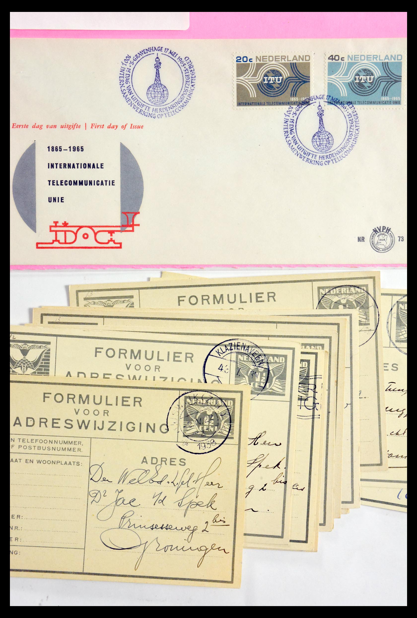 29655 095 - 29655 Netherlands covers ca. 1880-1950.