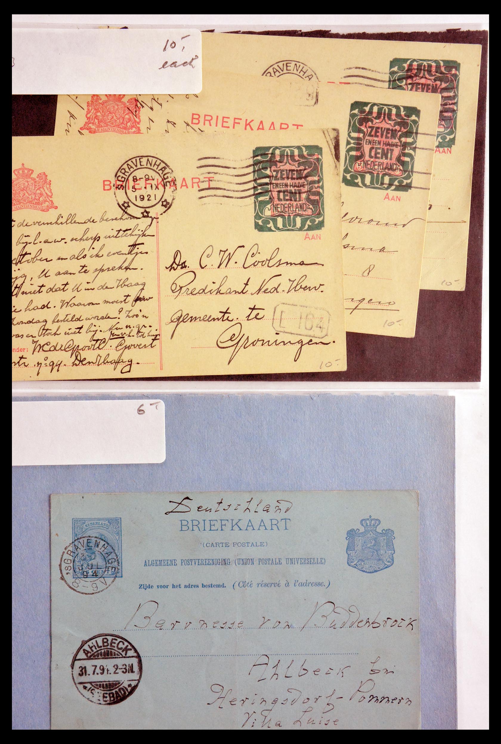 29655 204 - 29655 Netherlands covers ca. 1880-1950.