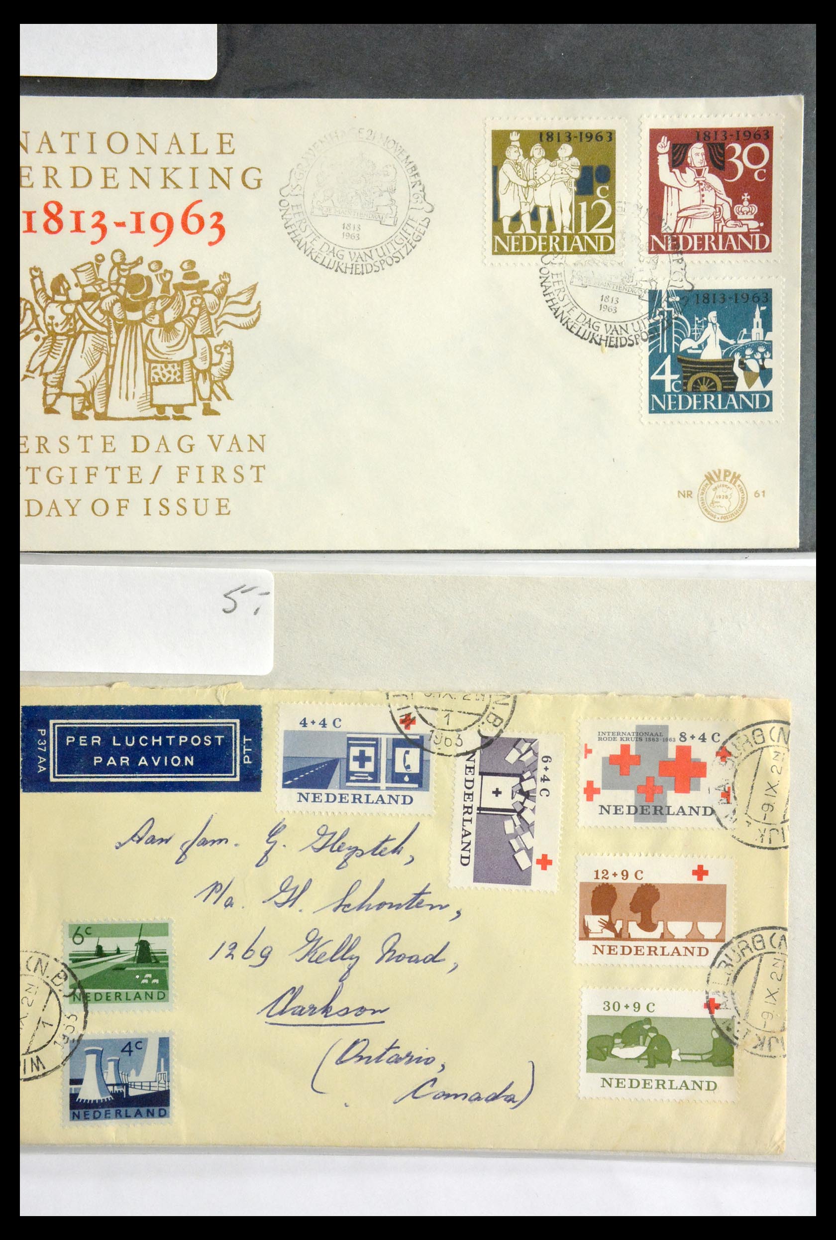 29655 215 - 29655 Netherlands covers ca. 1880-1950.