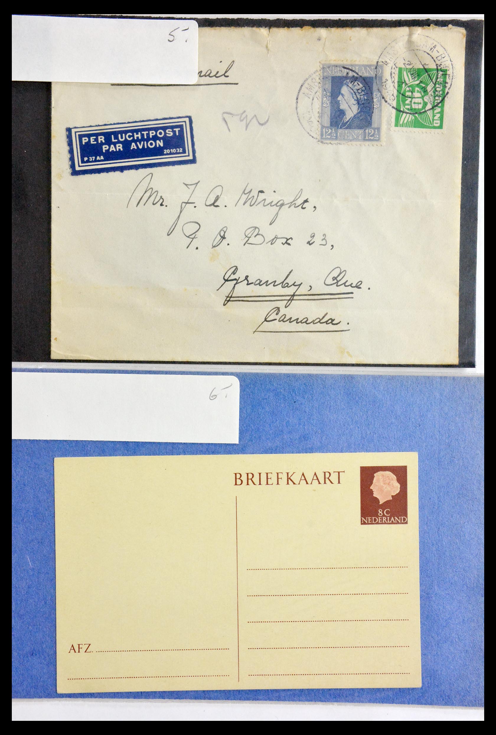 29655 219 - 29655 Netherlands covers ca. 1880-1950.