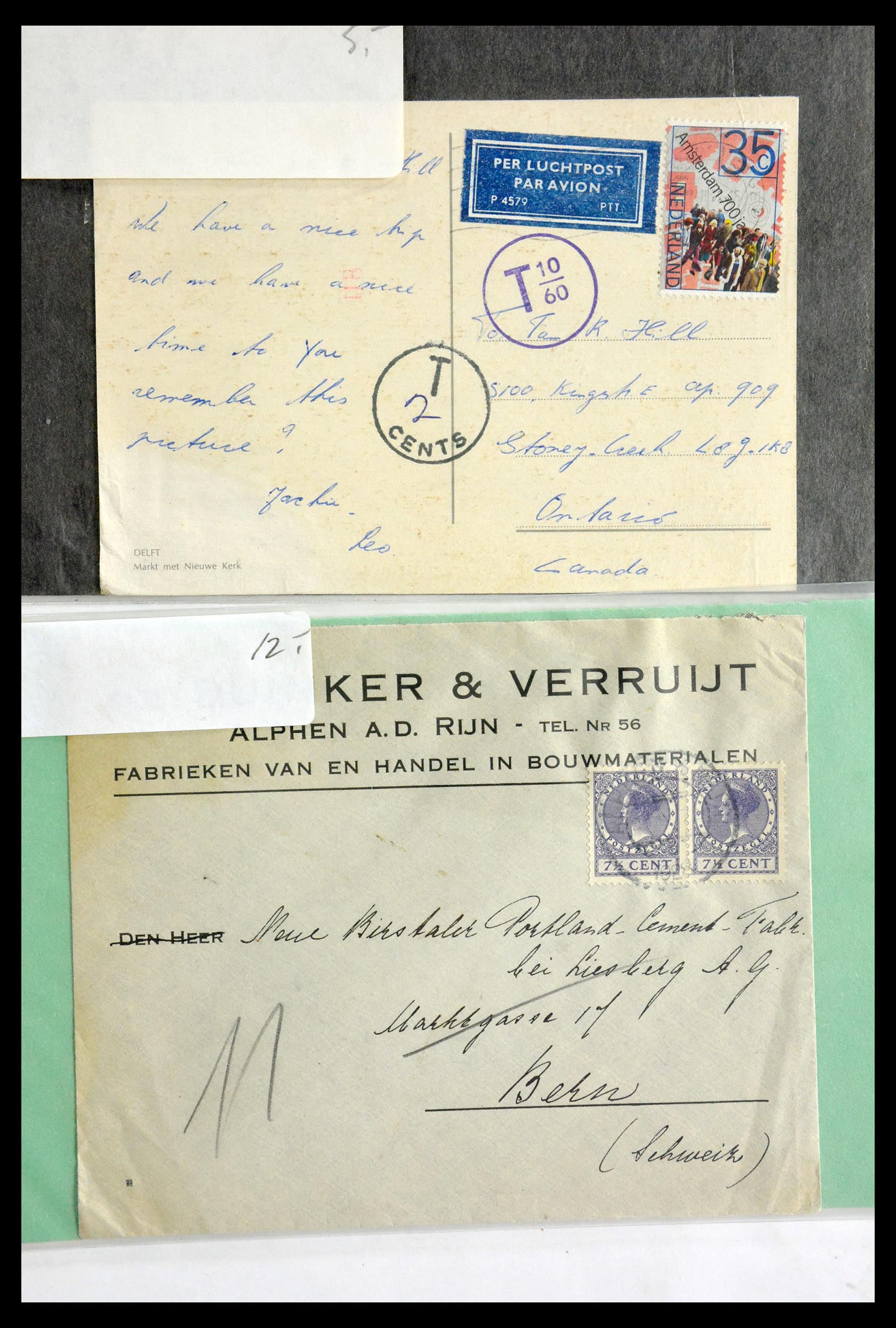 29655 222 - 29655 Netherlands covers ca. 1880-1950.