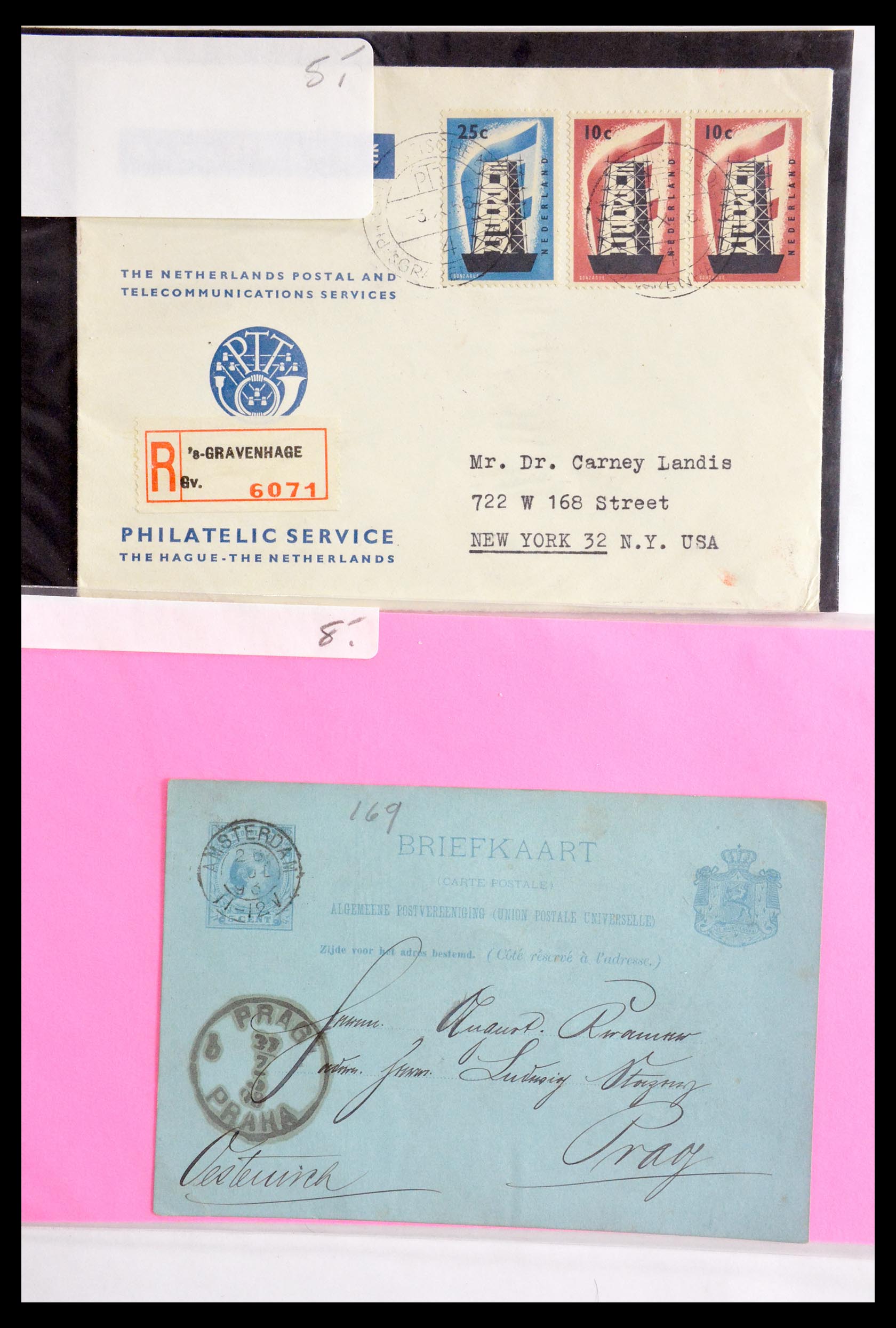 29655 232 - 29655 Netherlands covers ca. 1880-1950.