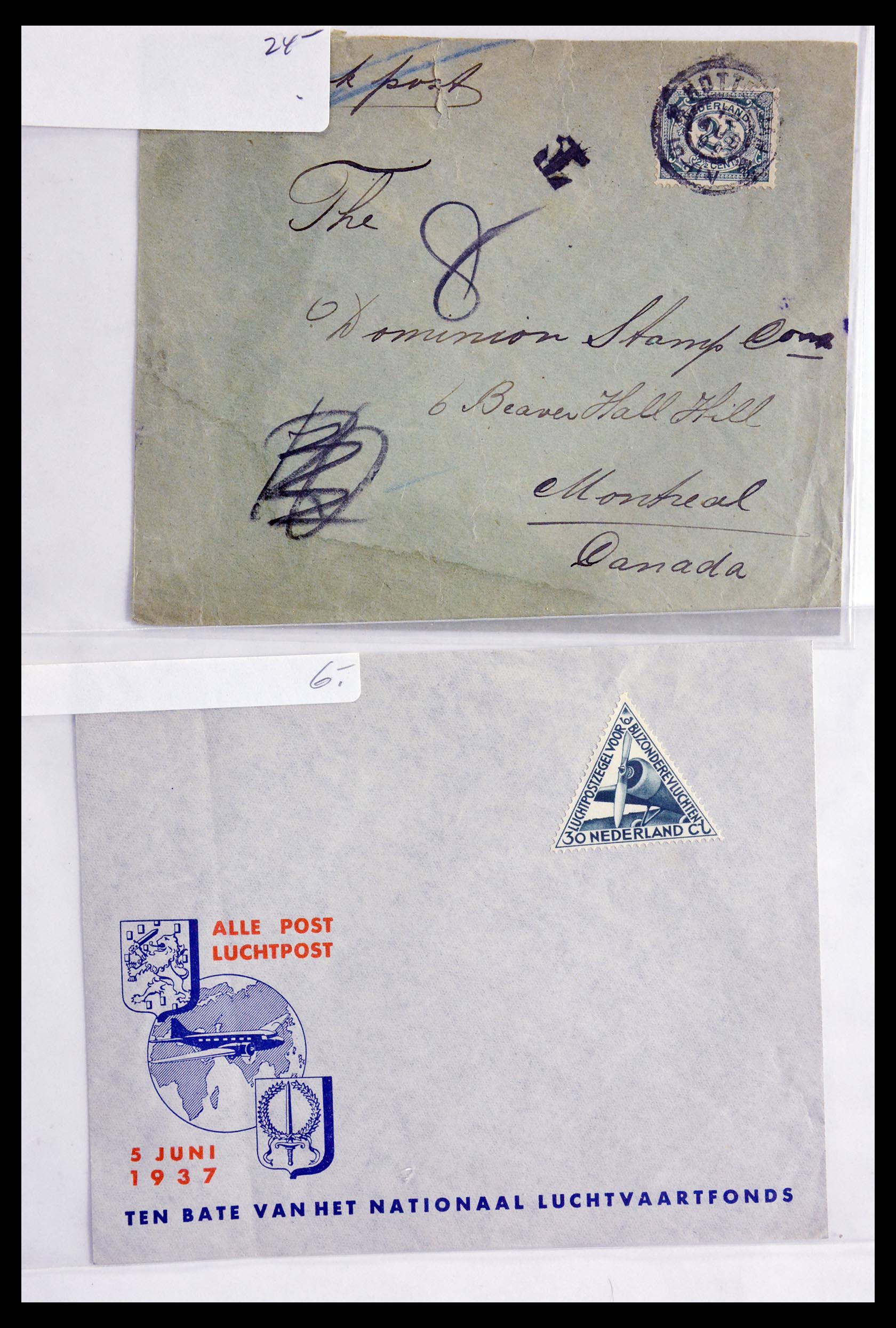 29655 234 - 29655 Netherlands covers ca. 1880-1950.