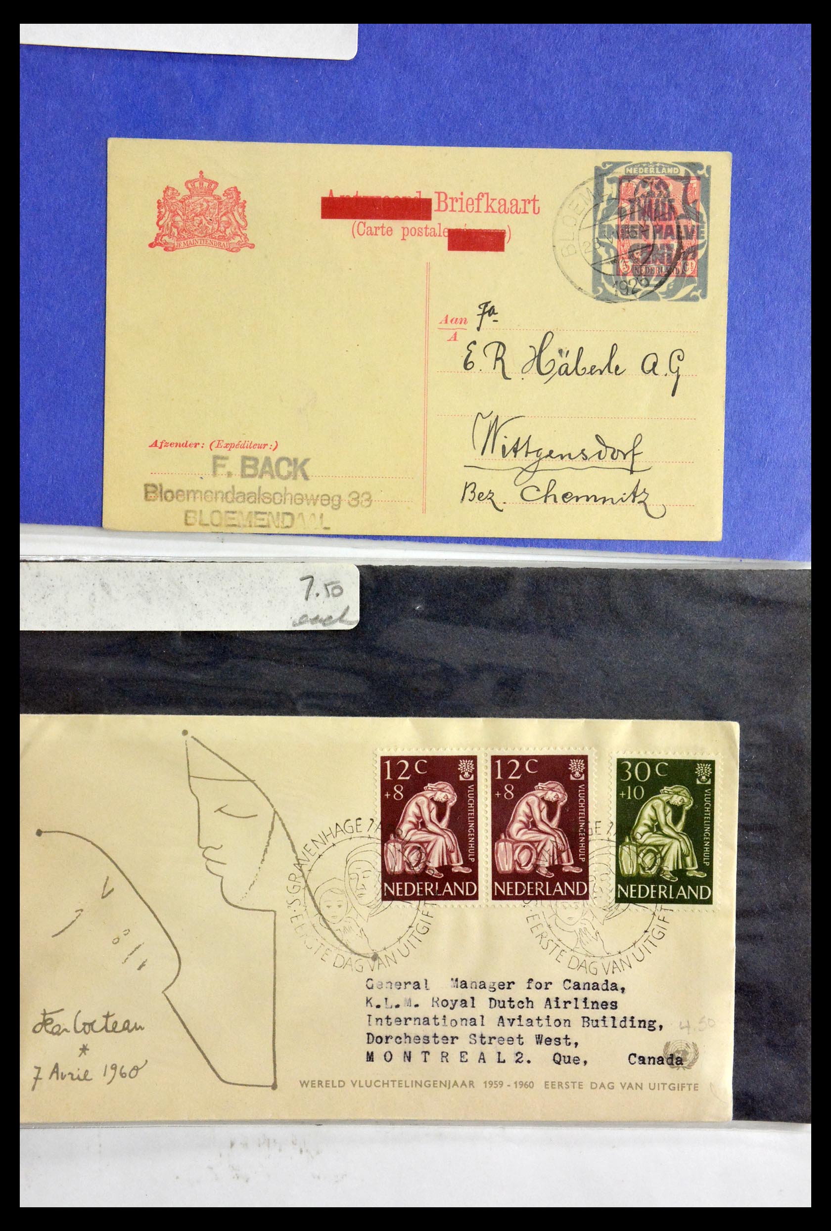 29655 246 - 29655 Nederland brieven ca. 1880-1950.
