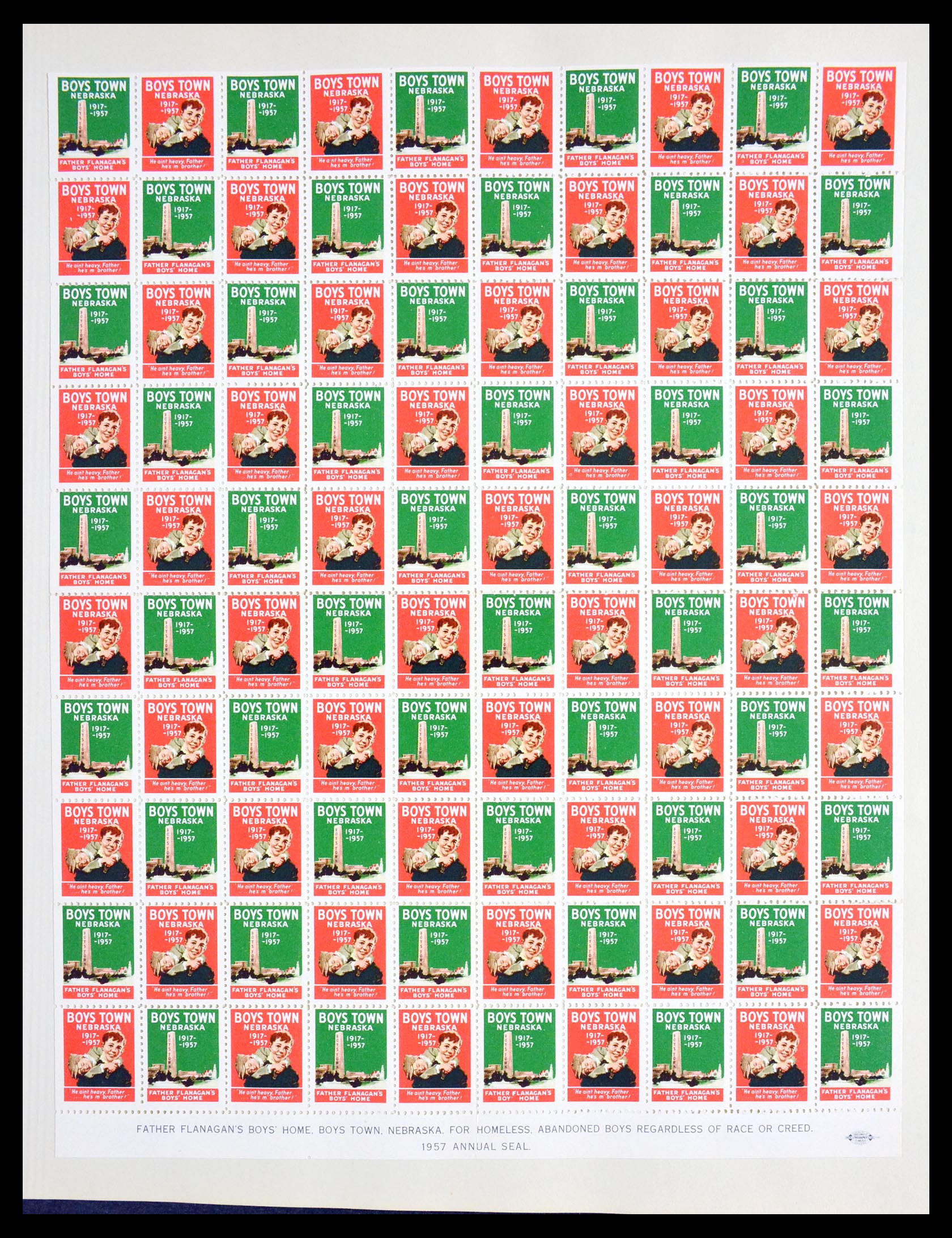 29658 038 - 29658 Kerst sluitzegels USA 1907-1970.