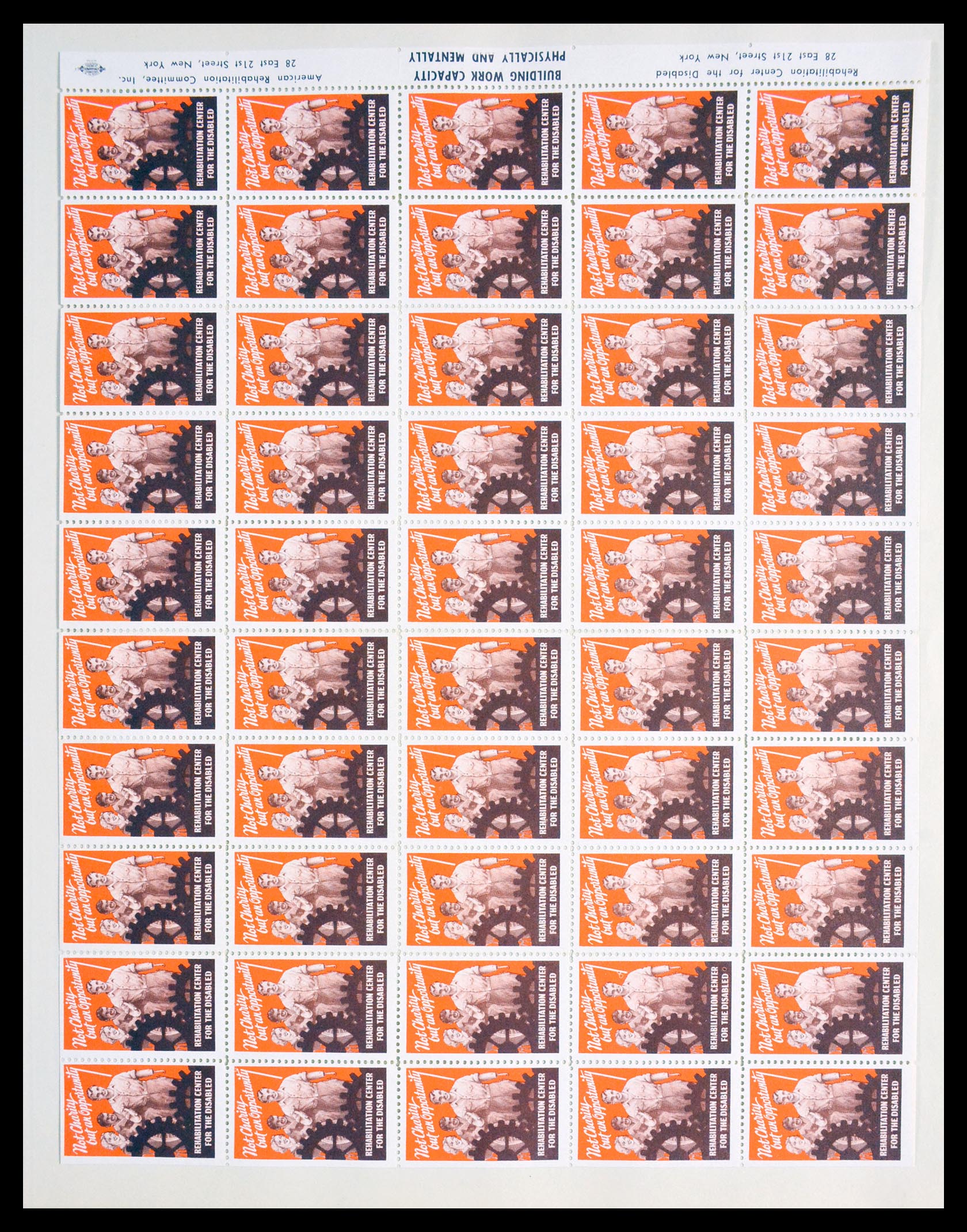 29658 051 - 29658 Kerst sluitzegels USA 1907-1970.