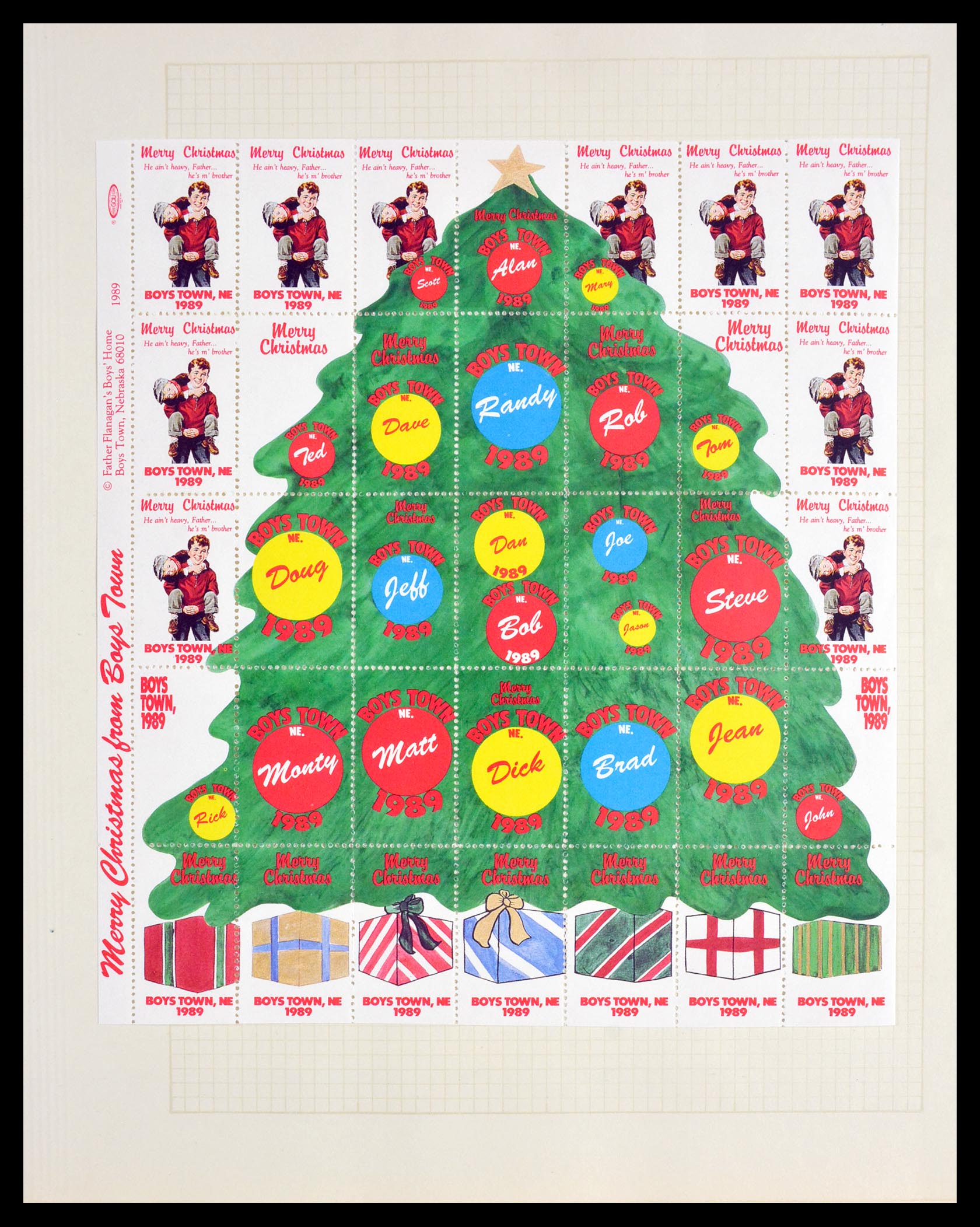 29658 061 - 29658 Kerst sluitzegels USA 1907-1970.