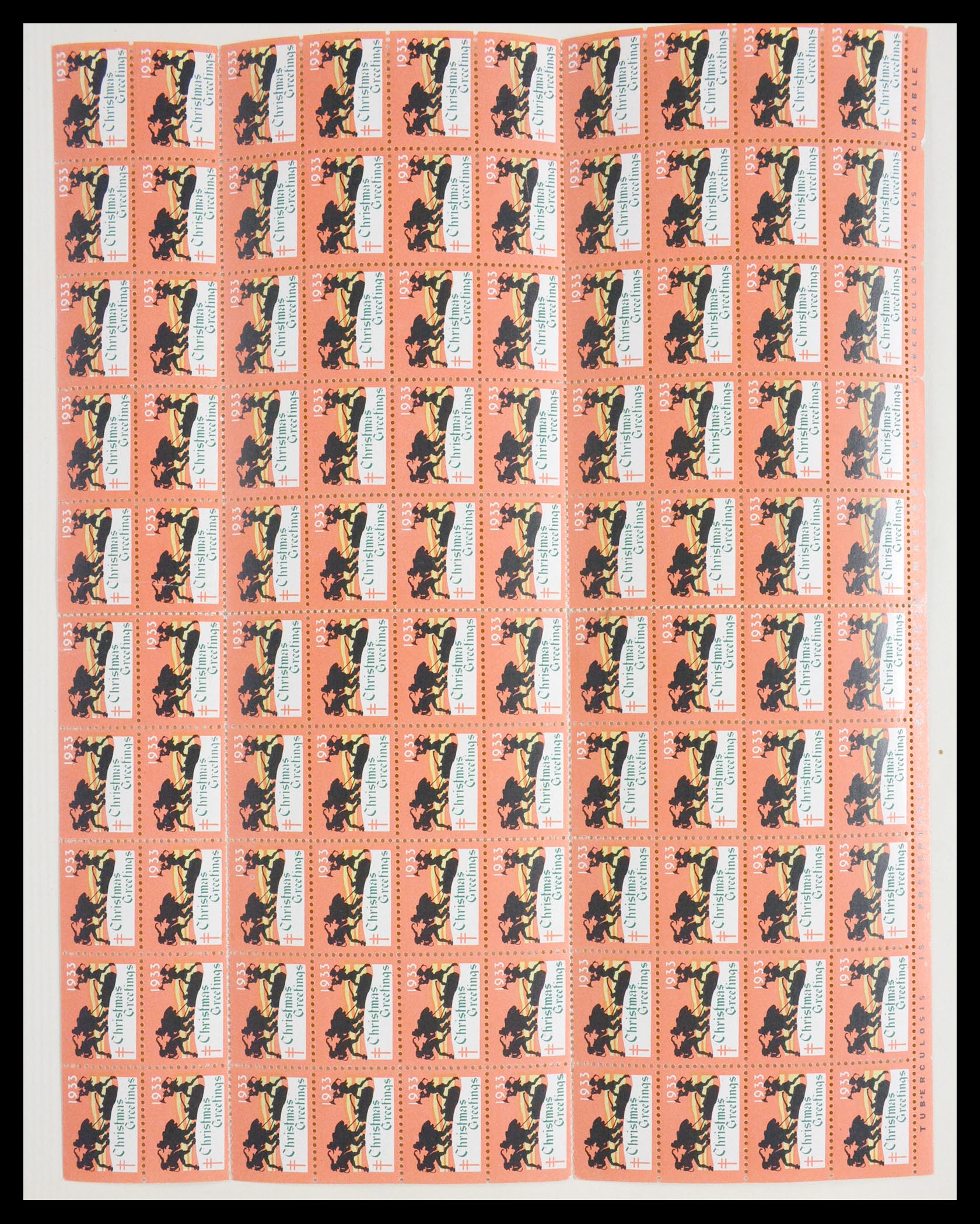 29658 067 - 29658 Kerst sluitzegels USA 1907-1970.