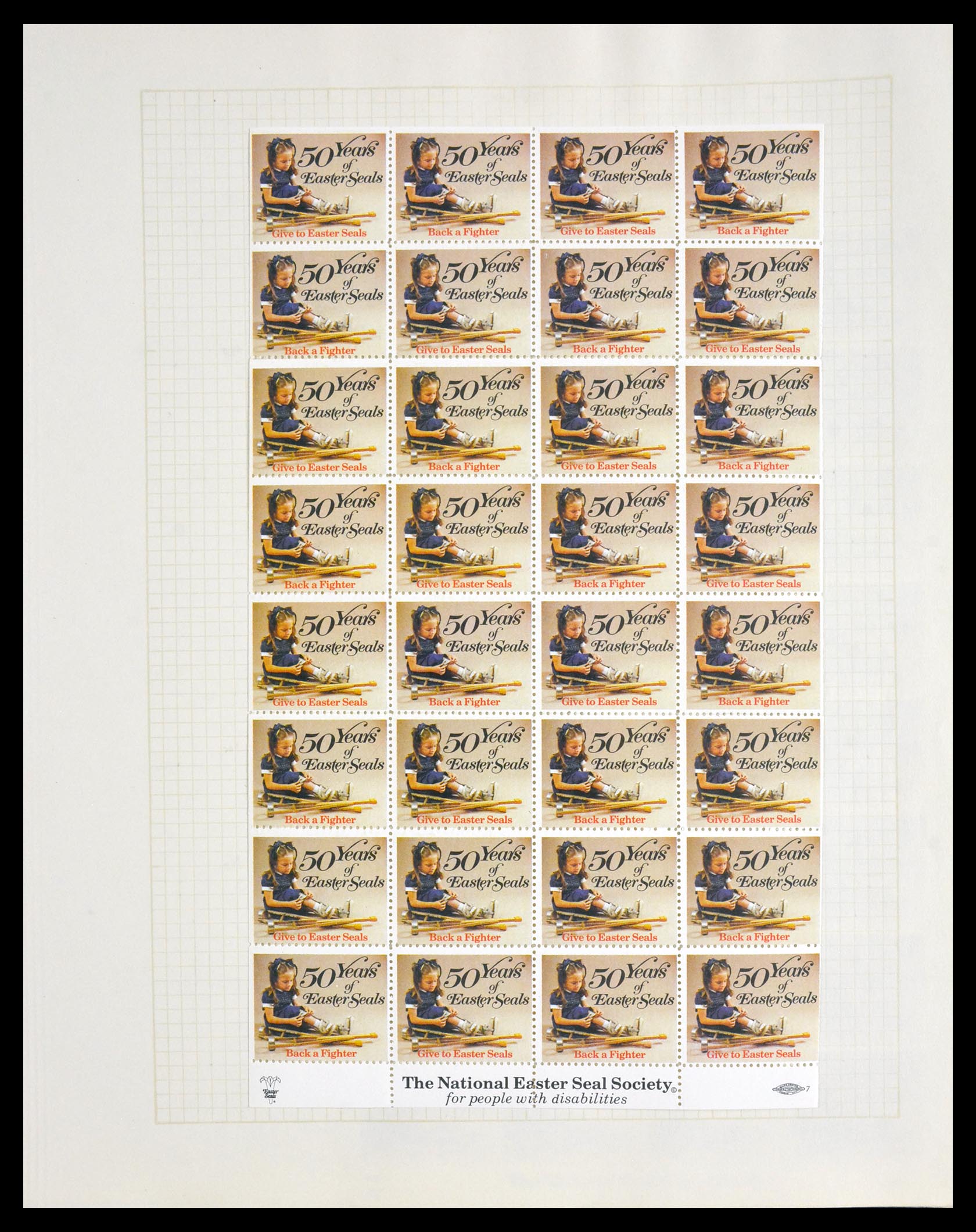 29658 079 - 29658 Kerst sluitzegels USA 1907-1970.