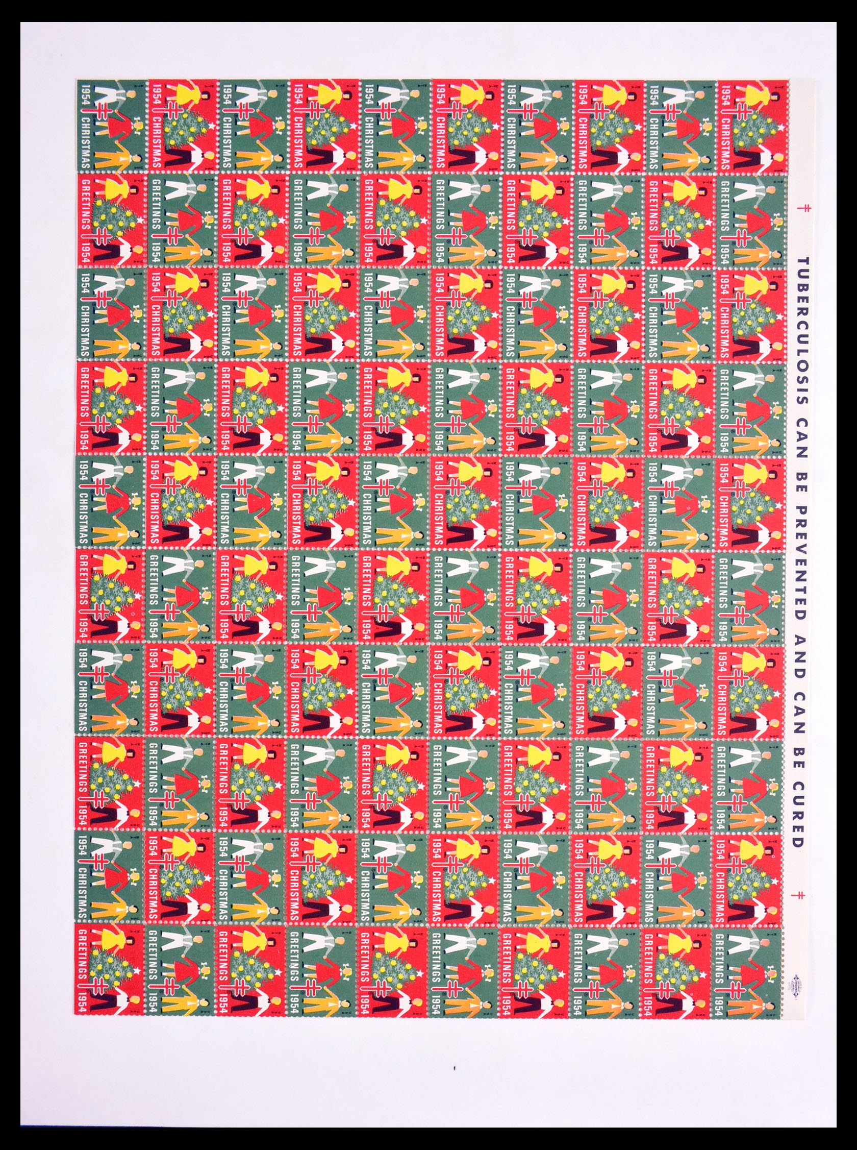 29658 088 - 29658 Kerst sluitzegels USA 1907-1970.