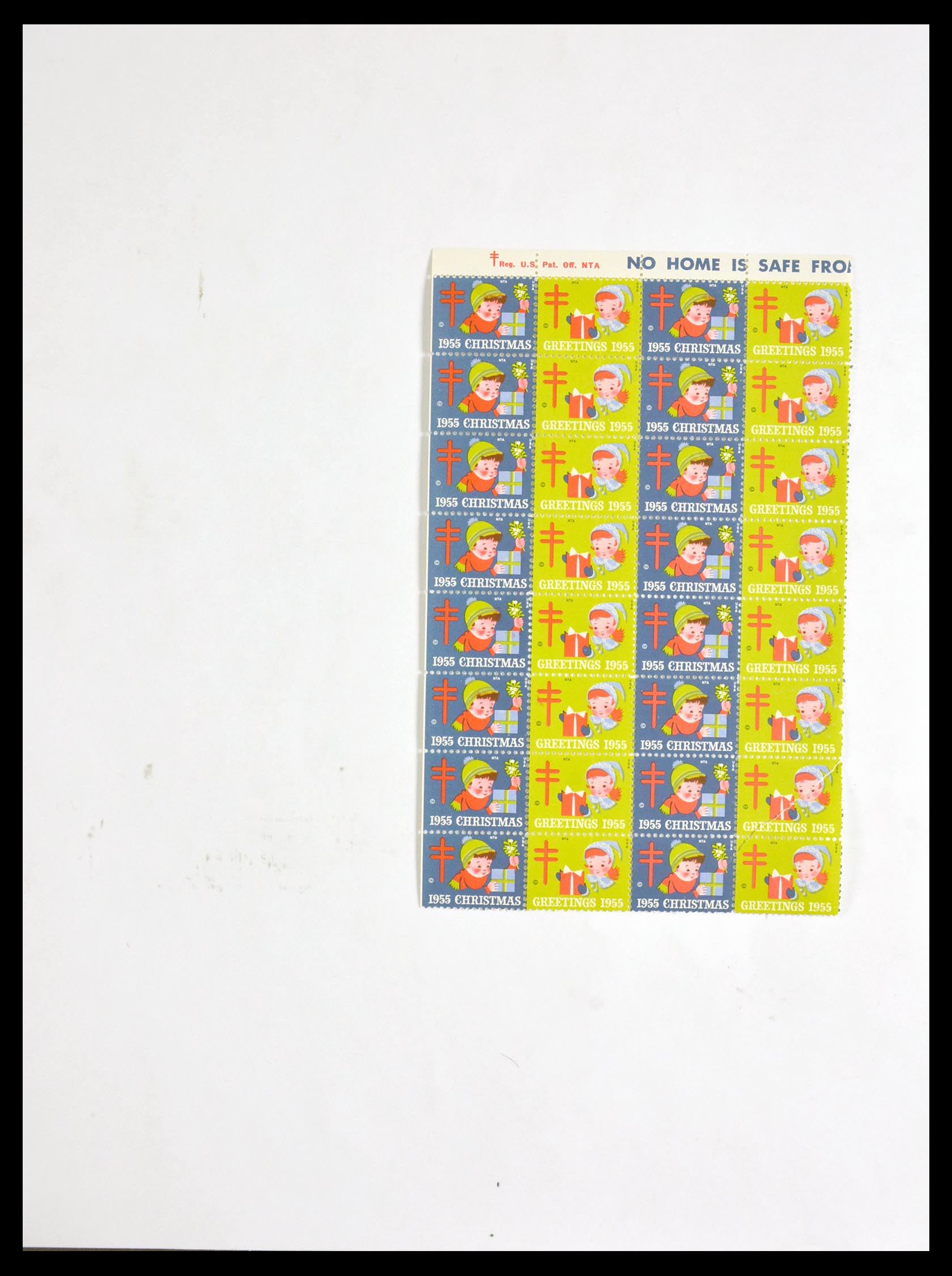 29658 090 - 29658 Kerst sluitzegels USA 1907-1970.