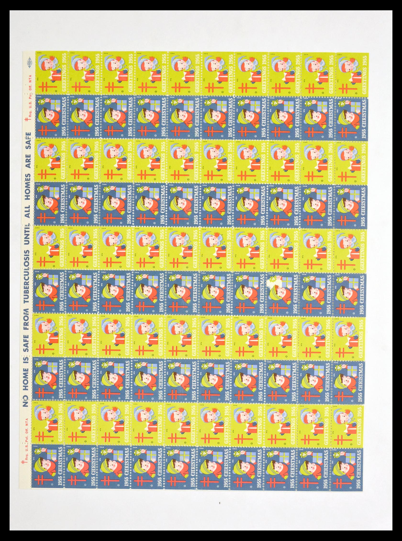 29658 092 - 29658 Kerst sluitzegels USA 1907-1970.