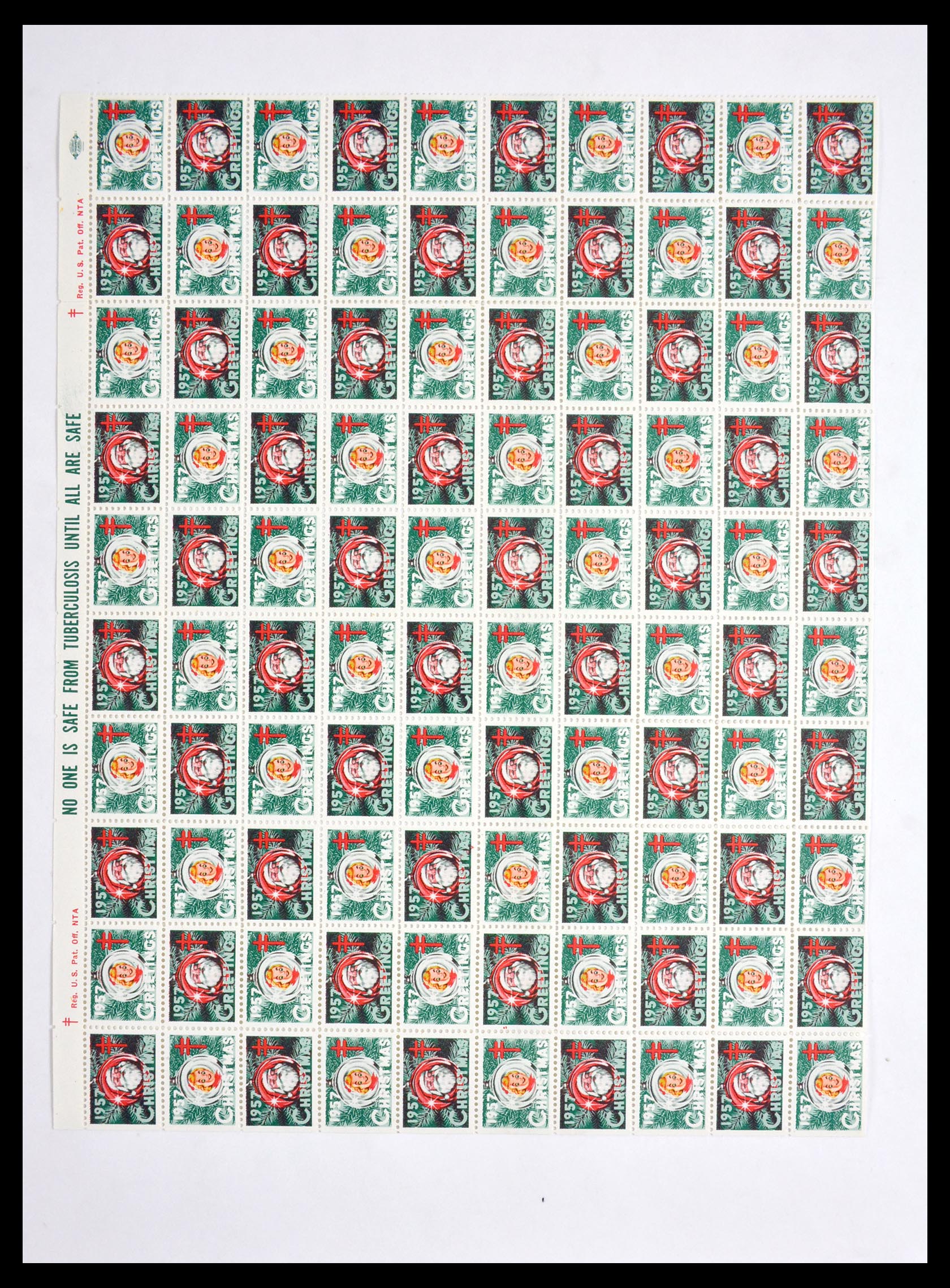 29658 098 - 29658 Kerst sluitzegels USA 1907-1970.