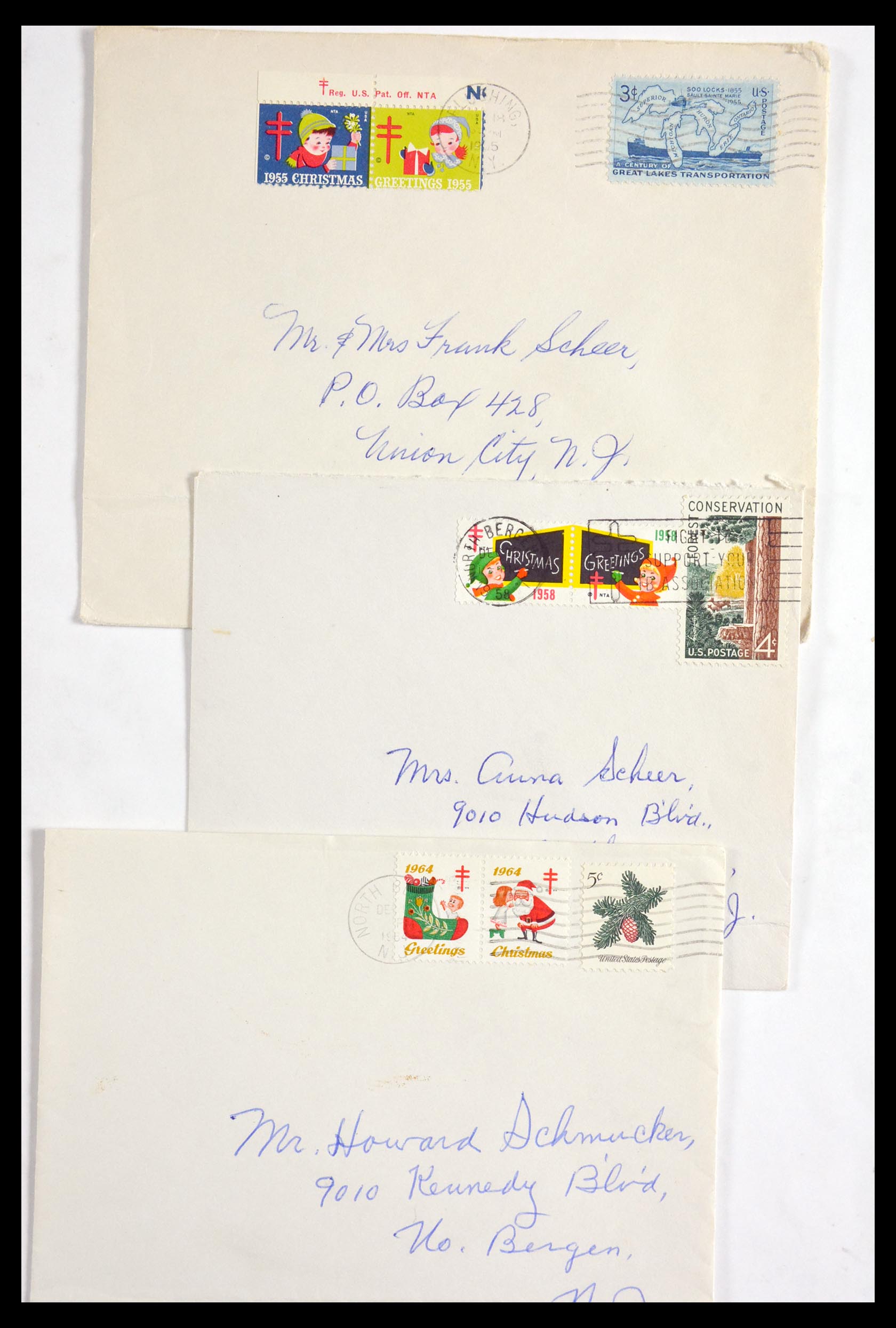 29658 415 - 29658 Kerst sluitzegels USA 1907-1970.