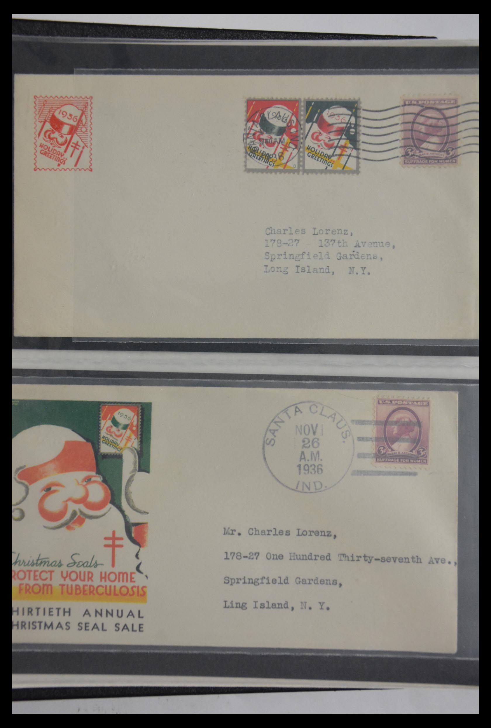 29658 441 - 29658 Kerst sluitzegels USA 1907-1970.