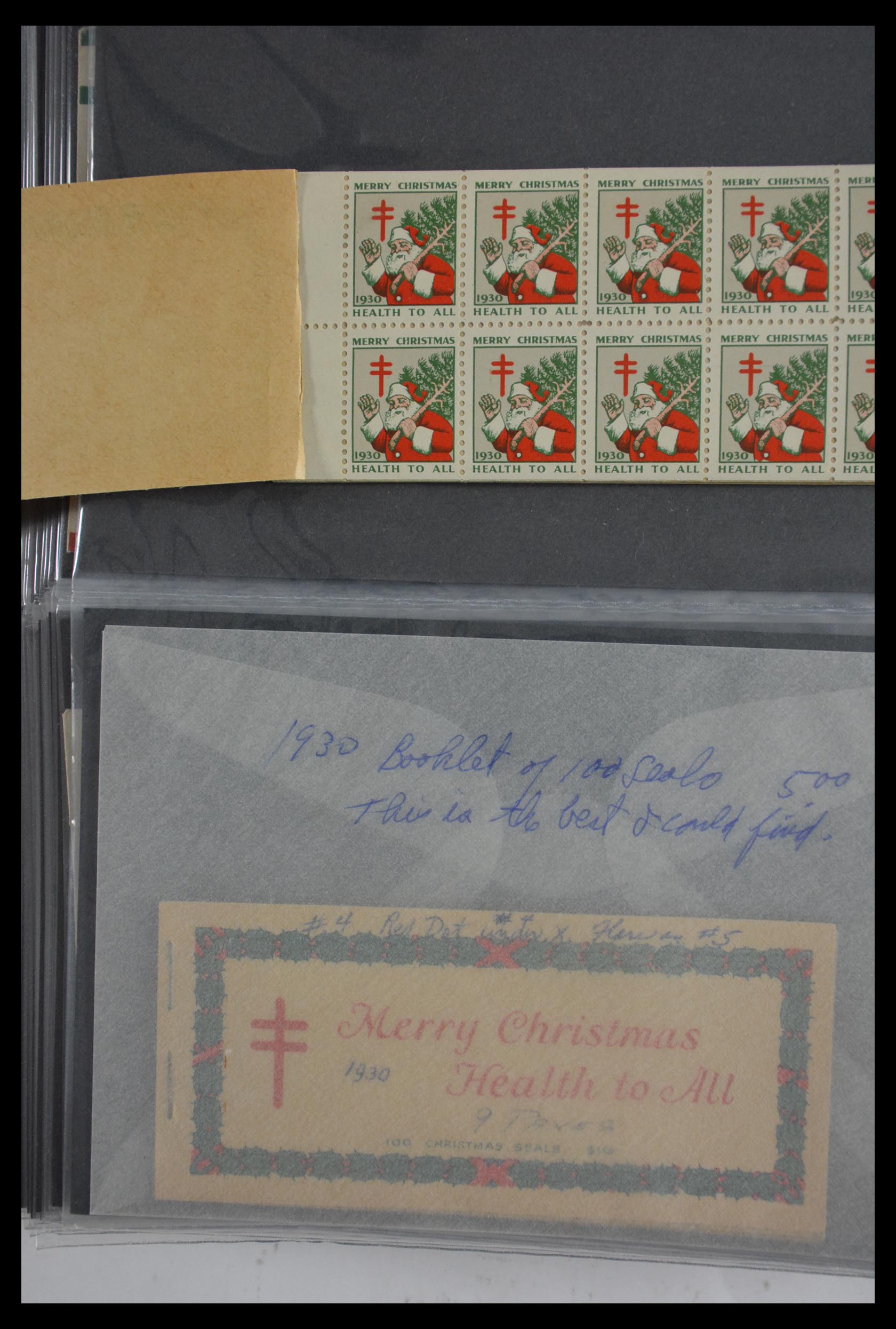 29658 471 - 29658 Kerst sluitzegels USA 1907-1970.