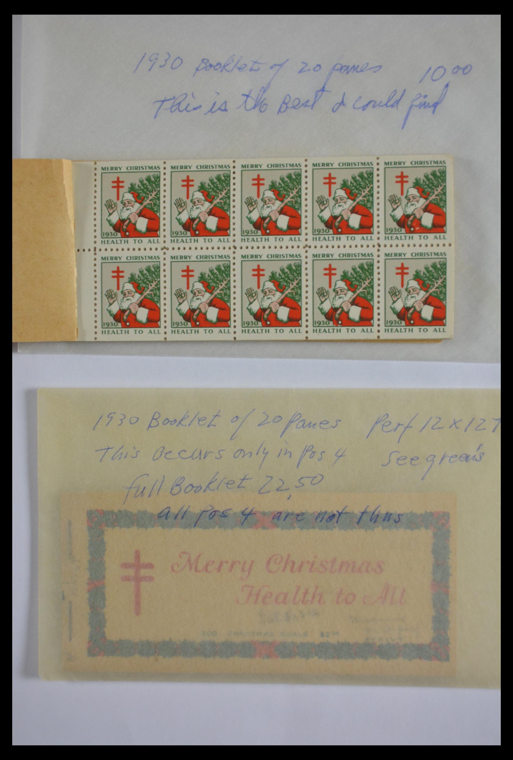 29658 472 - 29658 Kerst sluitzegels USA 1907-1970.