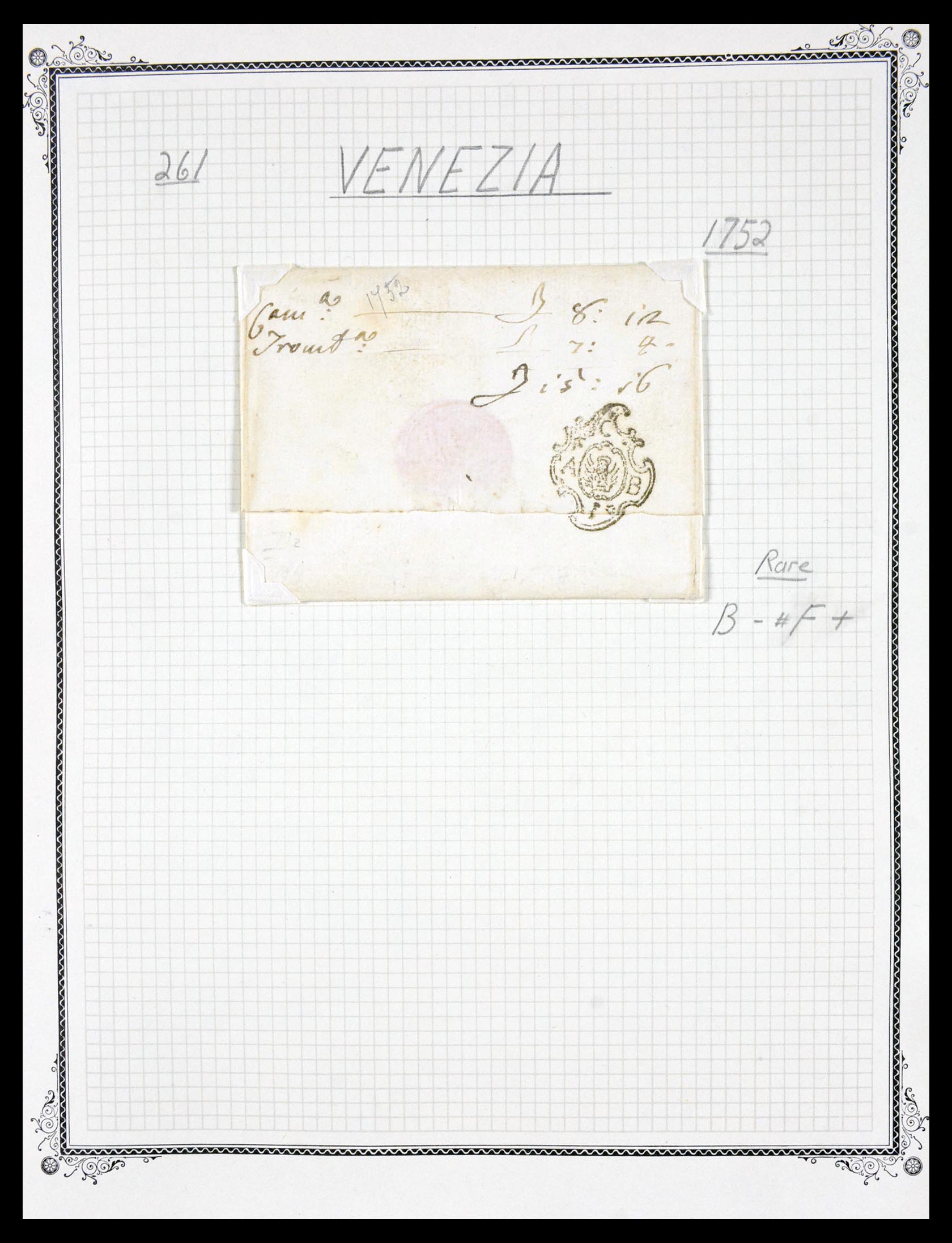 29664 0011 - 29664 Italië voorfilatelie brieven 1589(!!!)-1870.