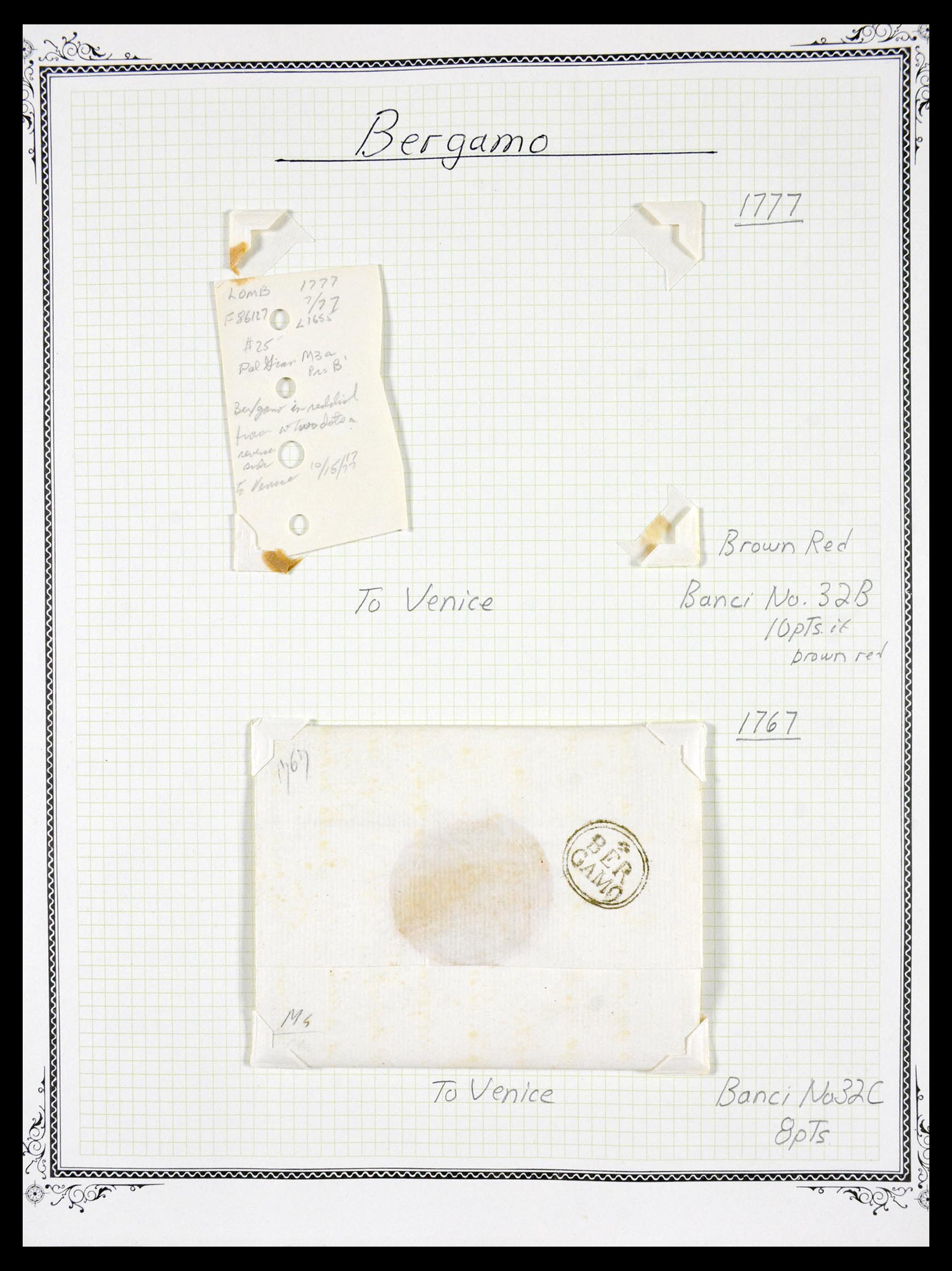 29664 0027 - 29664 Italië voorfilatelie brieven 1589(!!!)-1870.