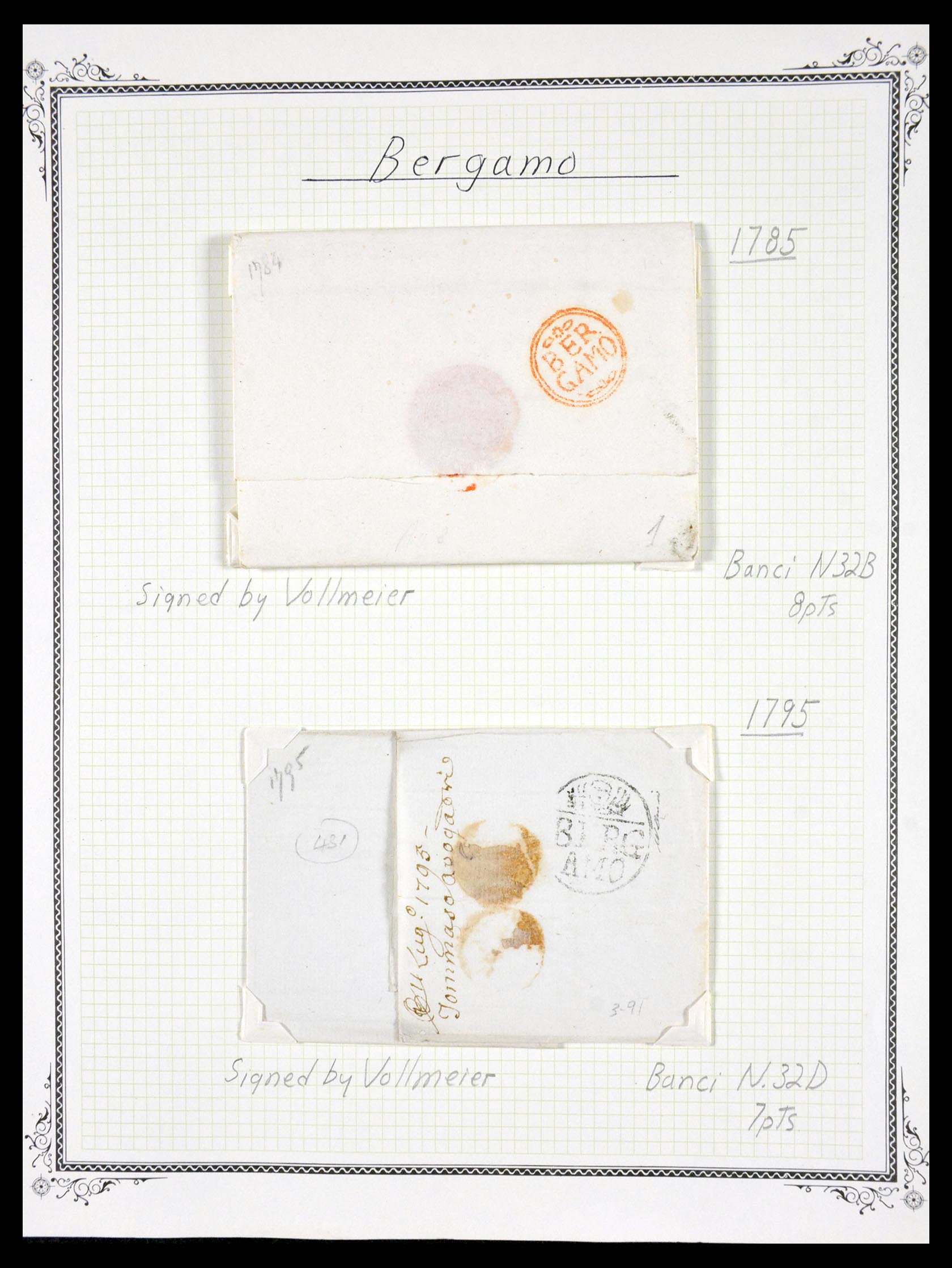 29664 0029 - 29664 Italië voorfilatelie brieven 1589(!!!)-1870.