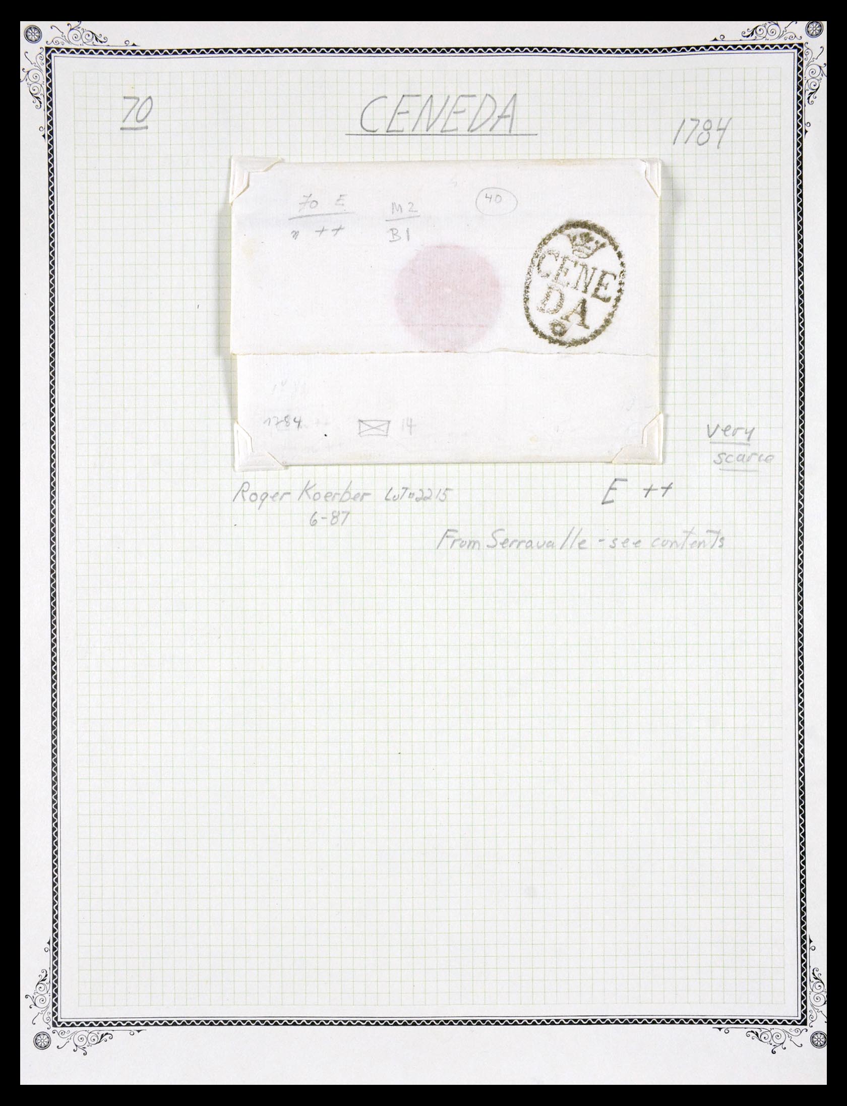 29664 0037 - 29664 Italië voorfilatelie brieven 1589(!!!)-1870.