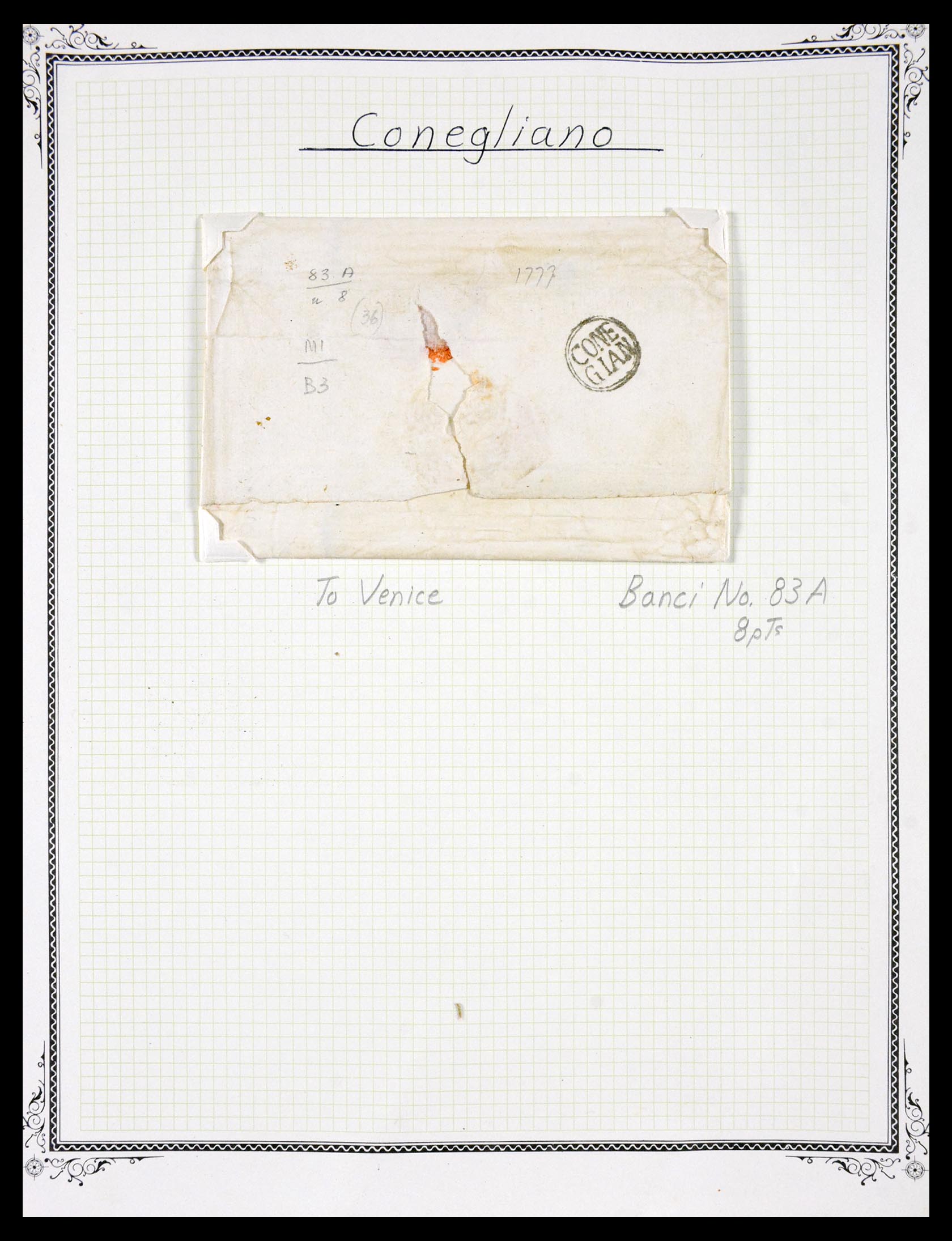 29664 0042 - 29664 Italië voorfilatelie brieven 1589(!!!)-1870.