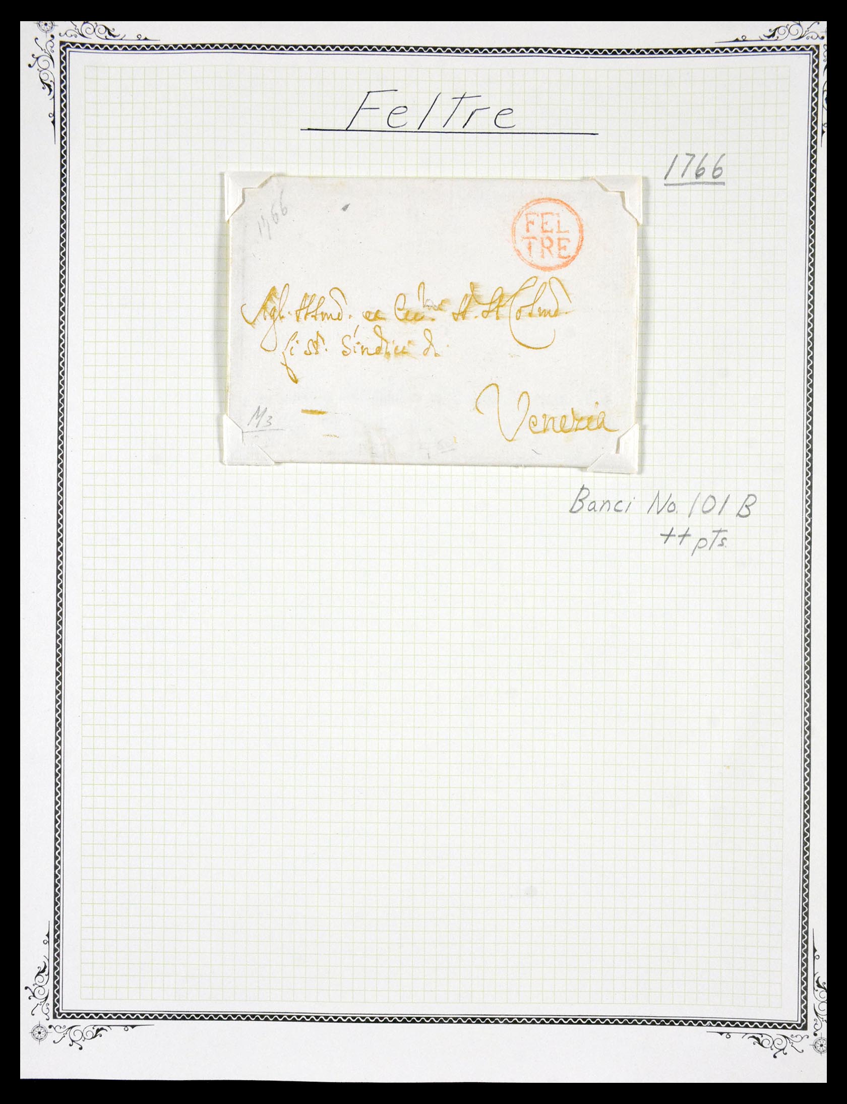 29664 0044 - 29664 Italië voorfilatelie brieven 1589(!!!)-1870.
