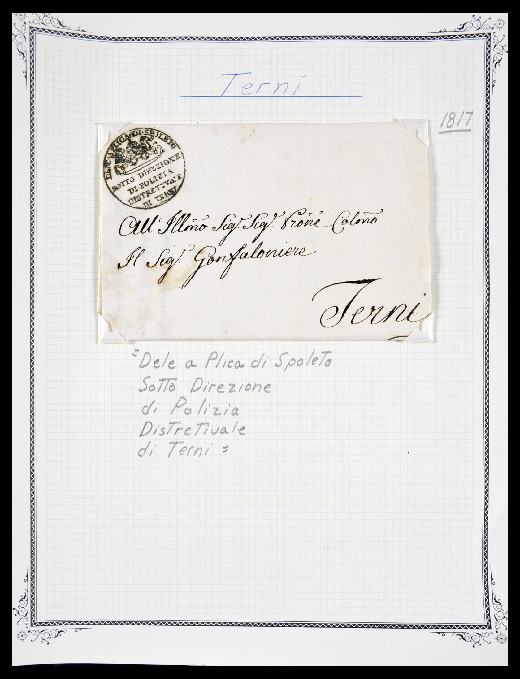 29664 1202 - 29664 Italië voorfilatelie brieven 1589(!!!)-1870.