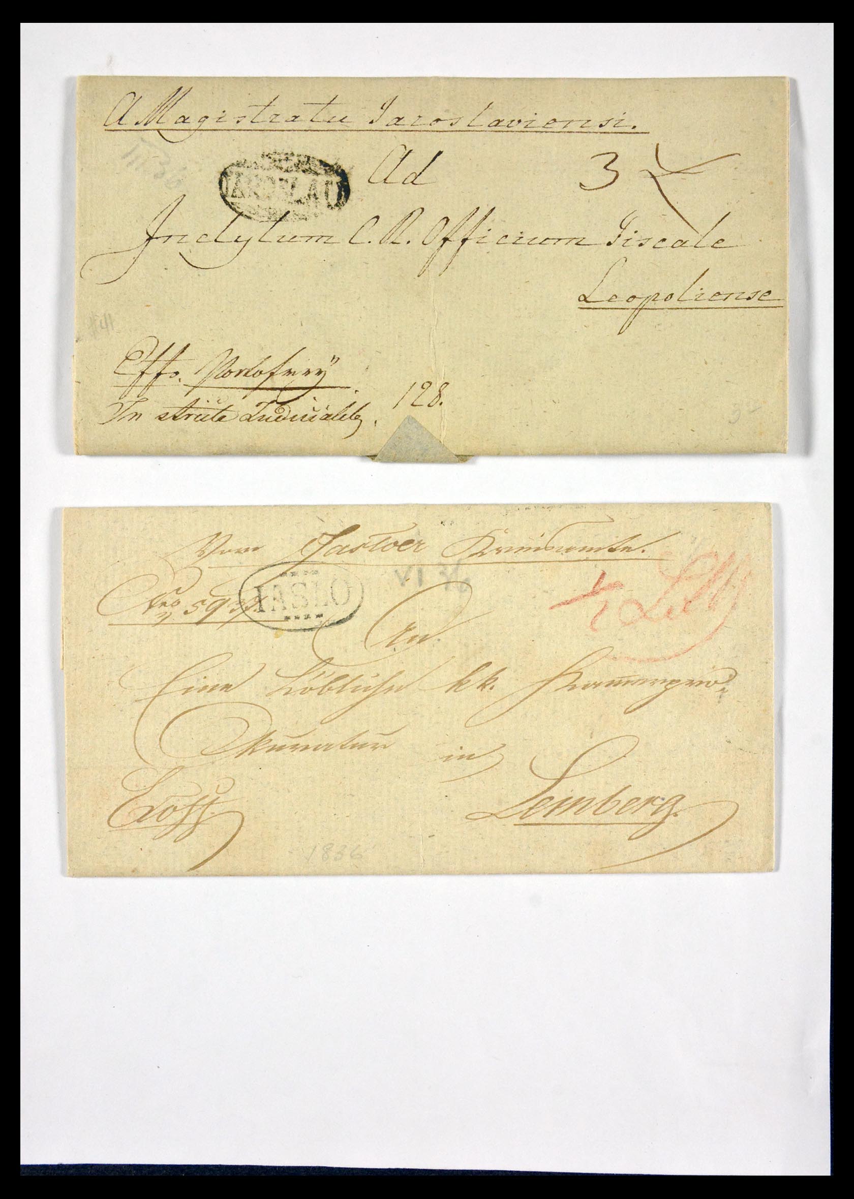 29664 1212 - 29664 Italy pre-stamp covers 1589(!!!)-1870.