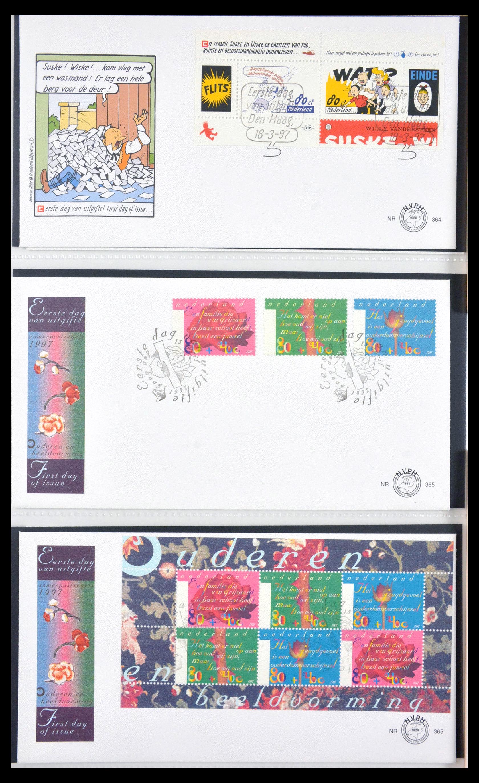29666 003 - 29666 Netherlands 1997-2011 FDC's.