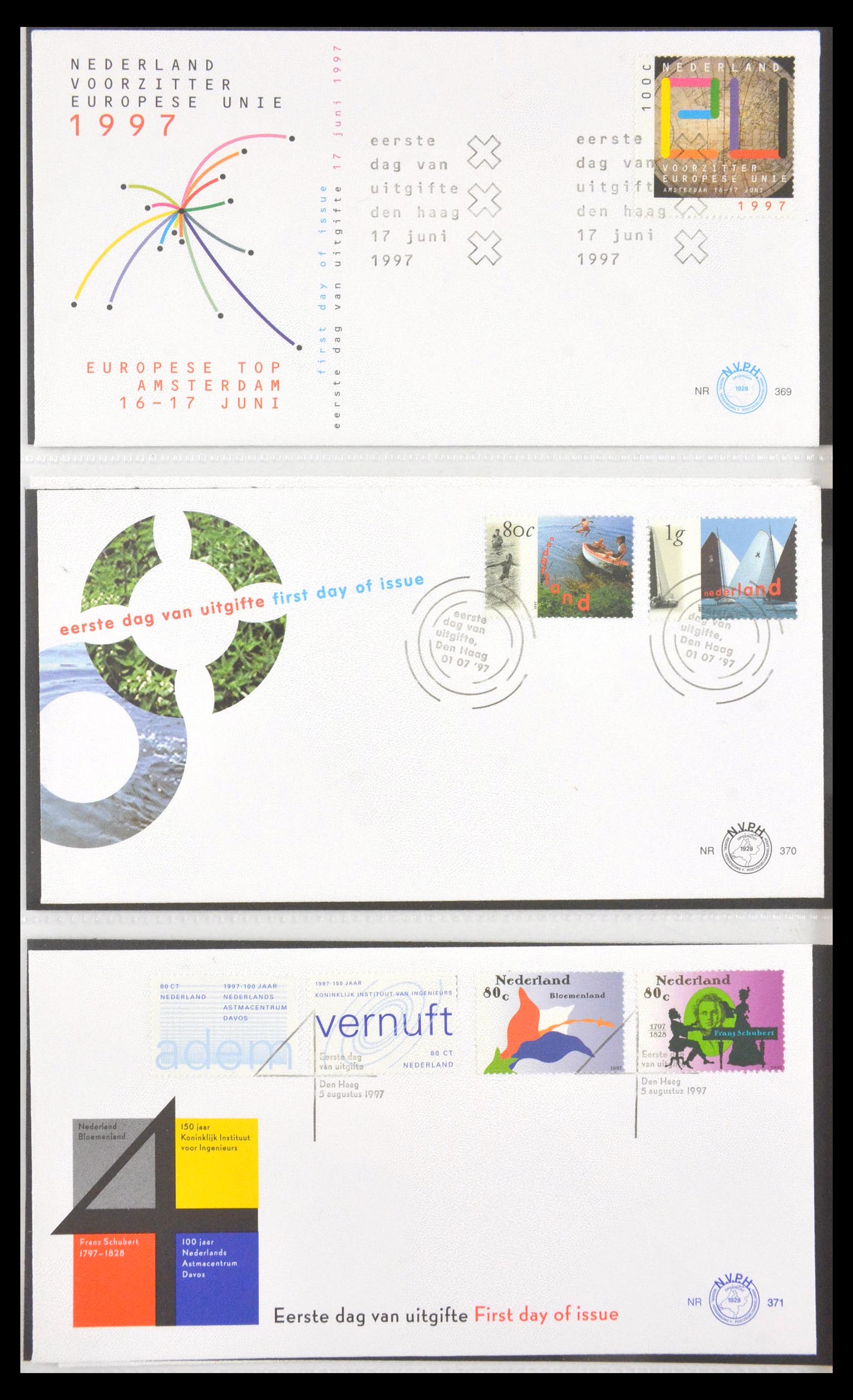 29666 005 - 29666 Netherlands 1997-2011 FDC's.