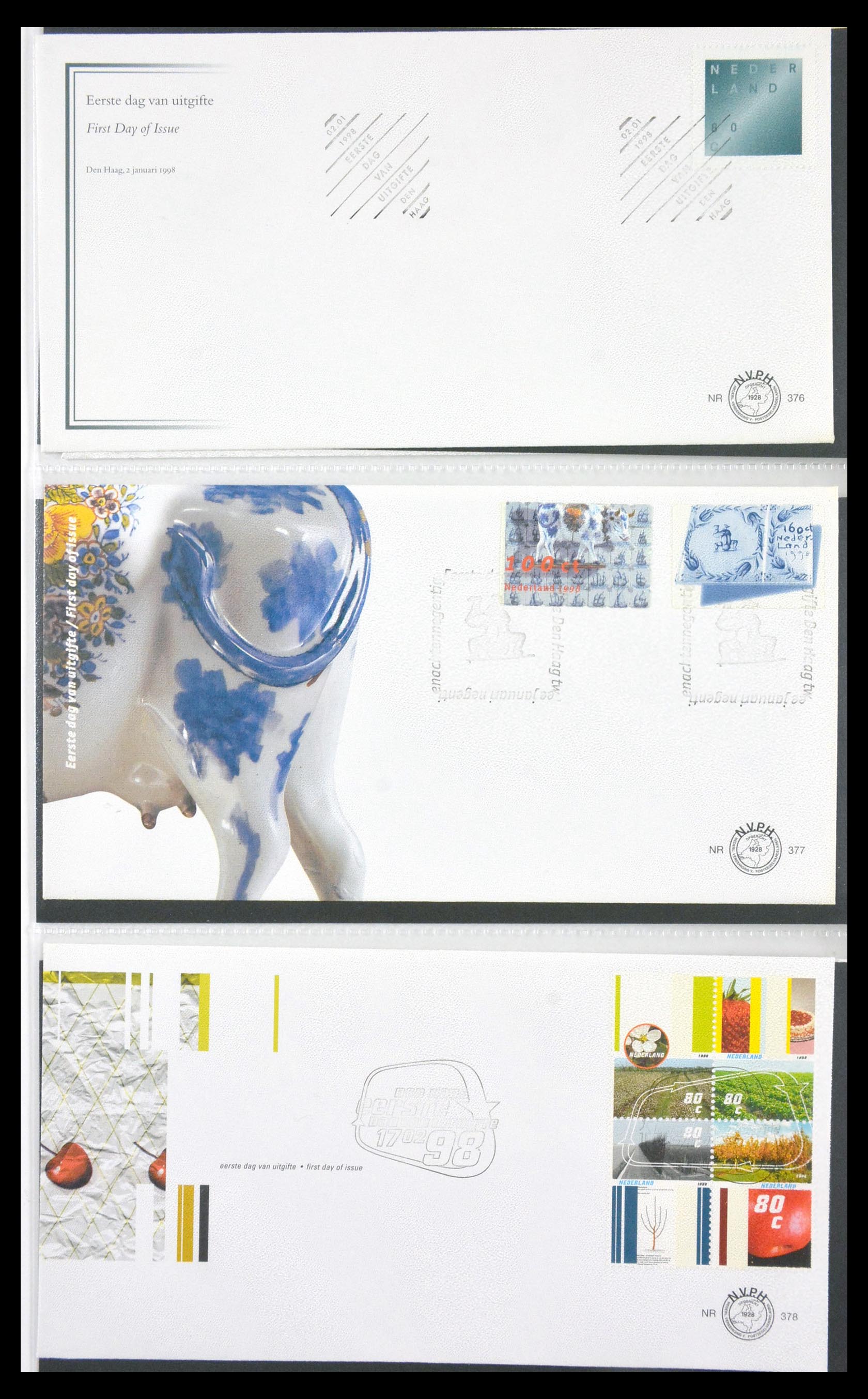 29666 008 - 29666 Netherlands 1997-2011 FDC's.