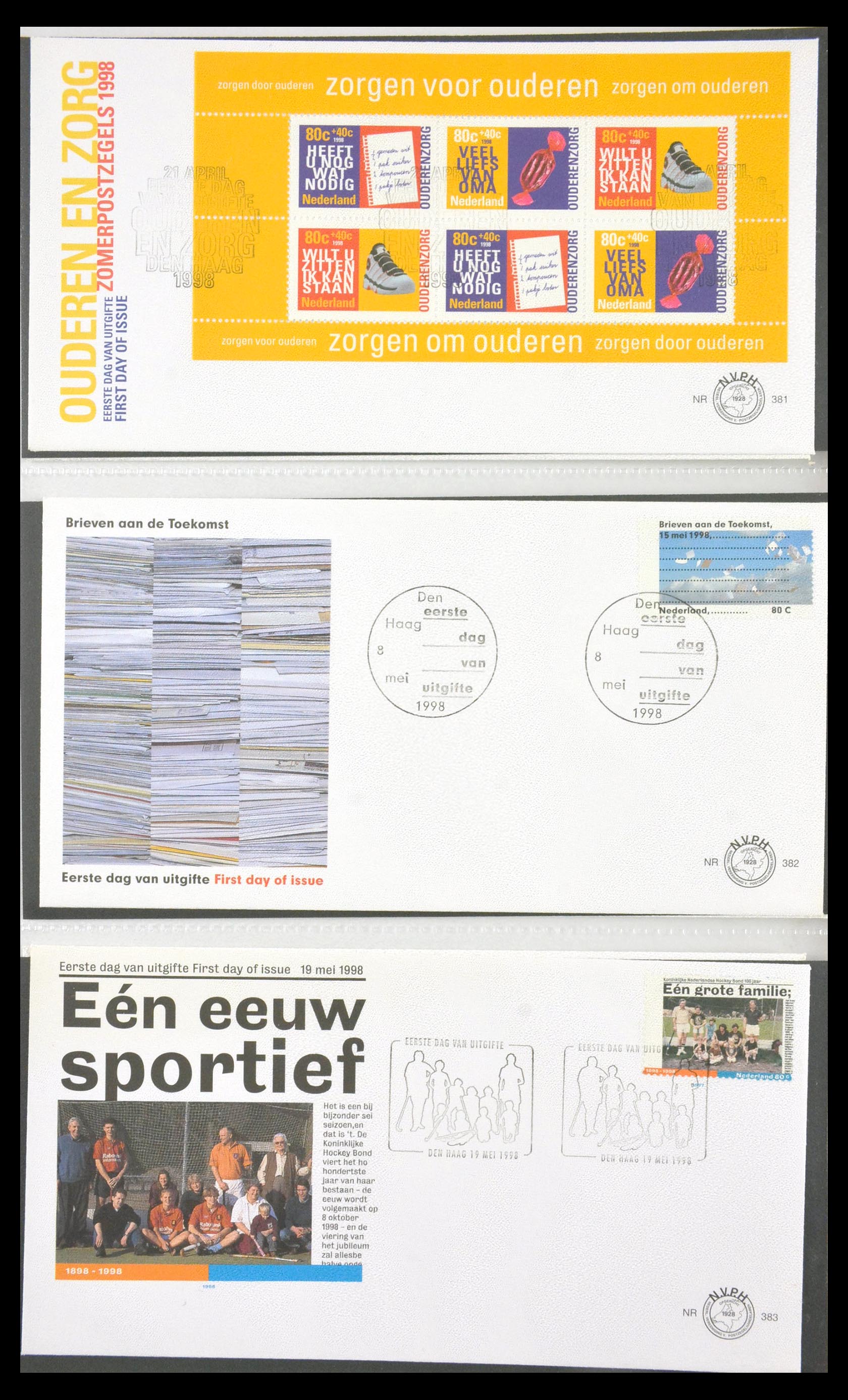 29666 010 - 29666 Netherlands 1997-2011 FDC's.